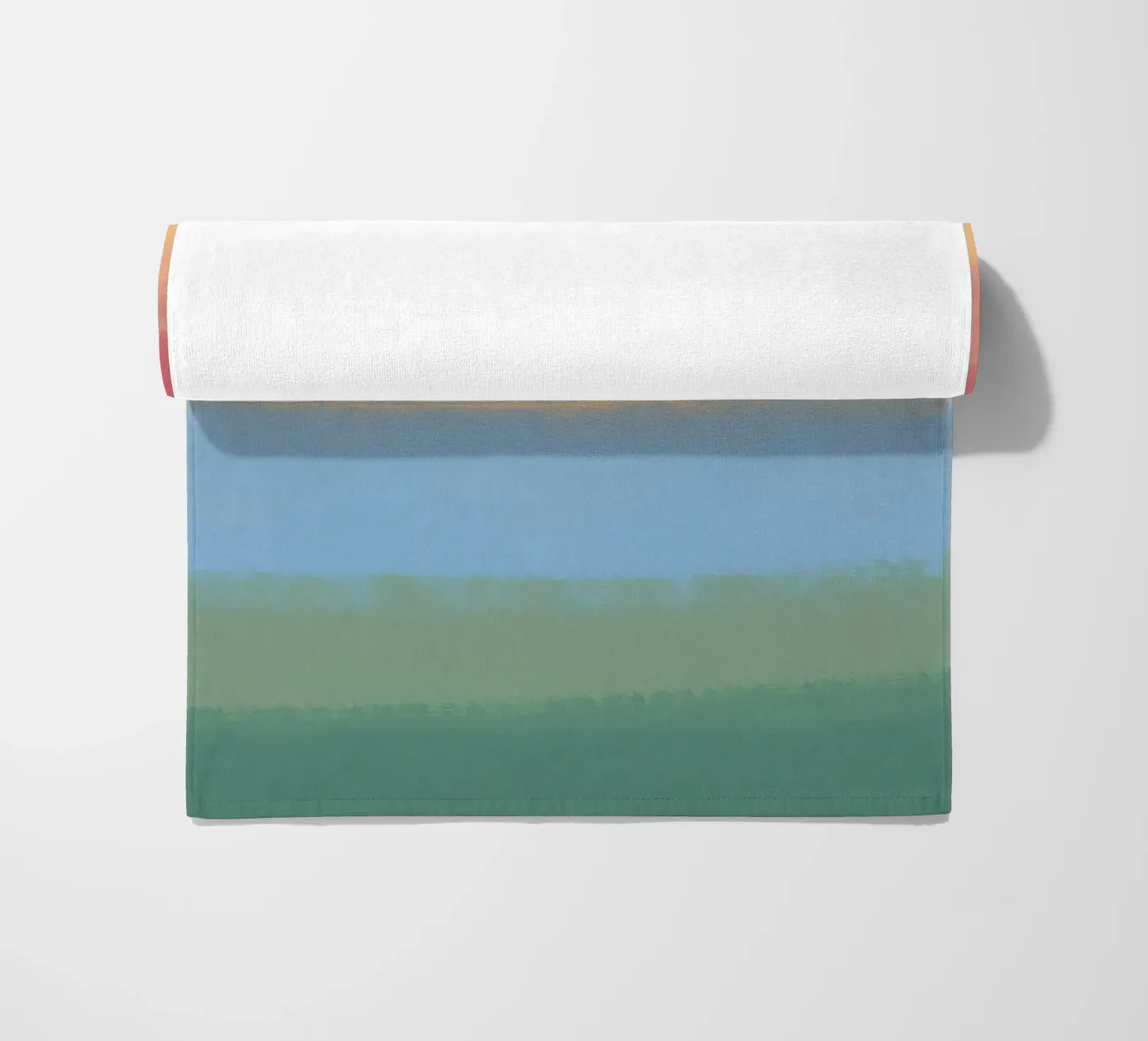 Dégradé multicolore serviette de plage de Little Dean