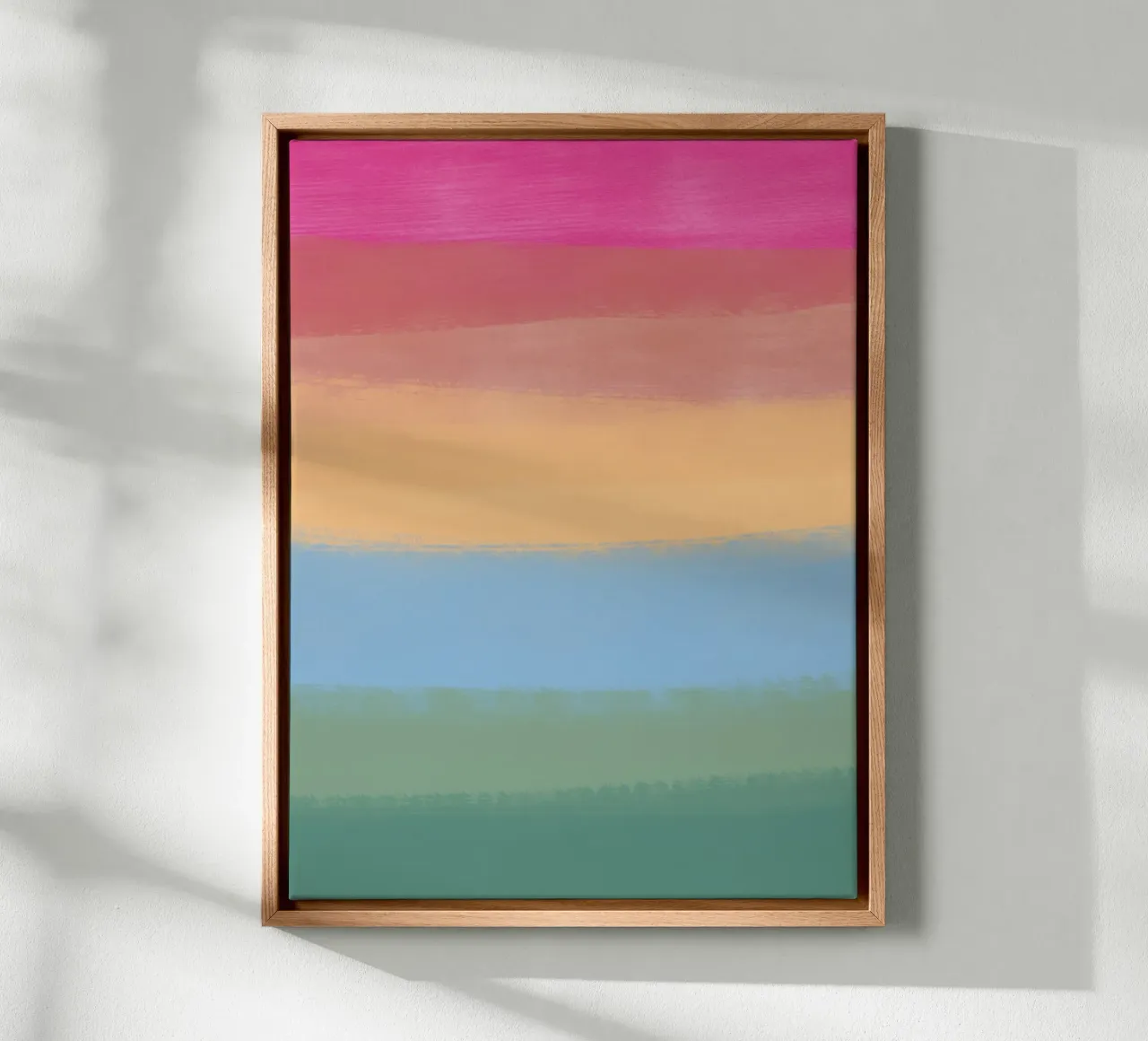 Gradiente multicolore tela da Little Dean