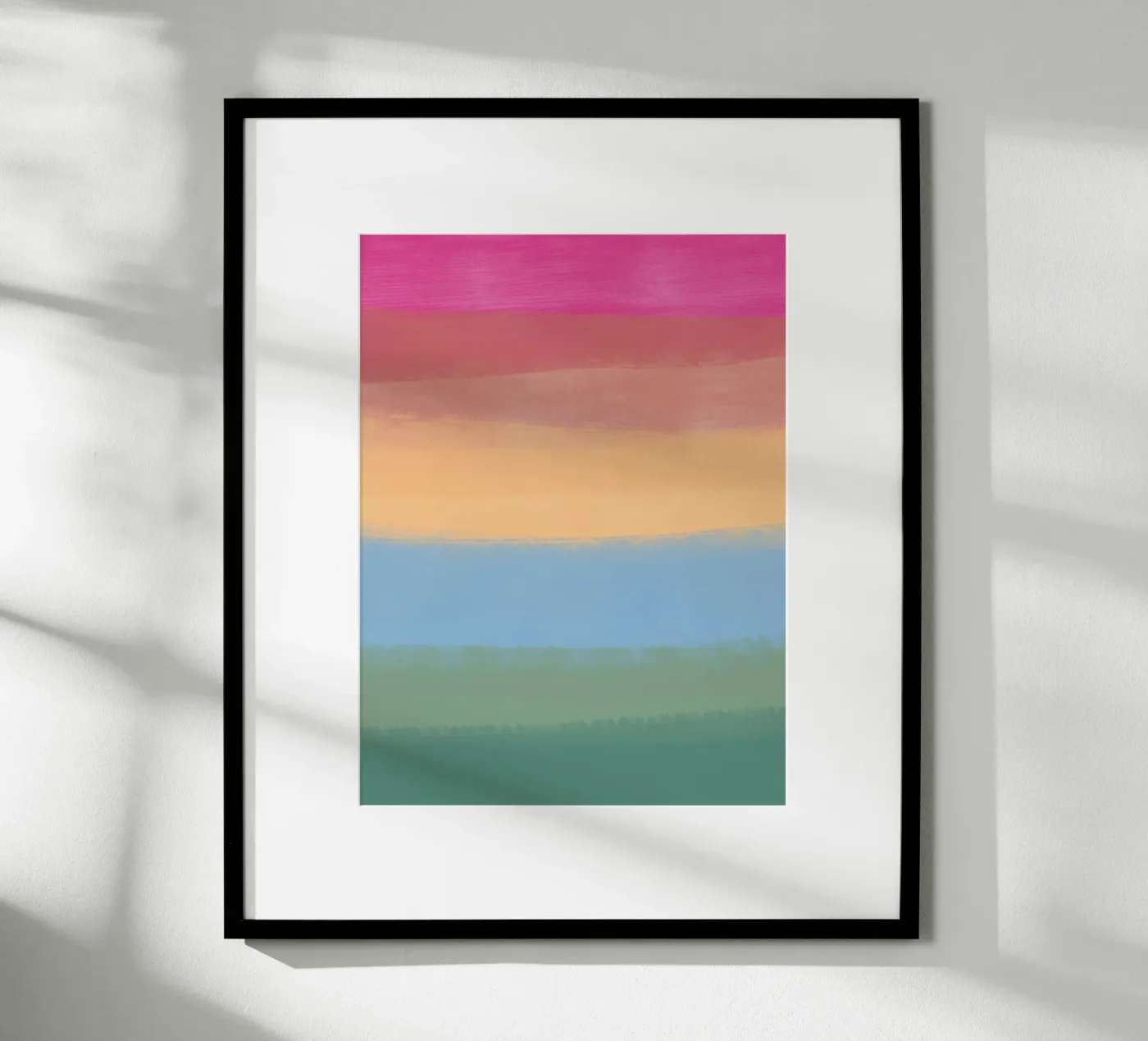 Multicolour gradient poster da Little Dean