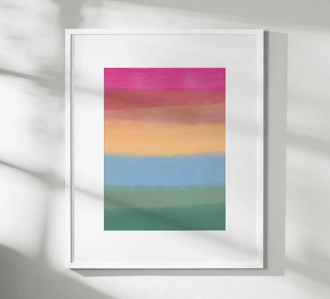 Multicolour gradient poster da Little Dean