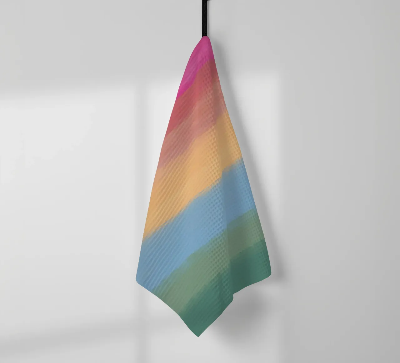 Gradiente multicolore canovaccio da cucina da Little Dean