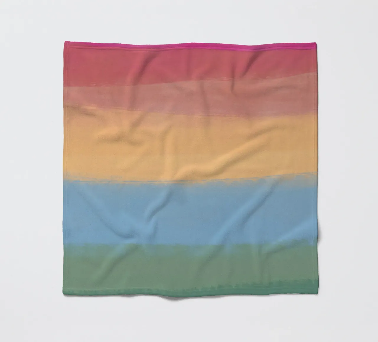 Gradiente multicolore coperta in pile da Little Dean
