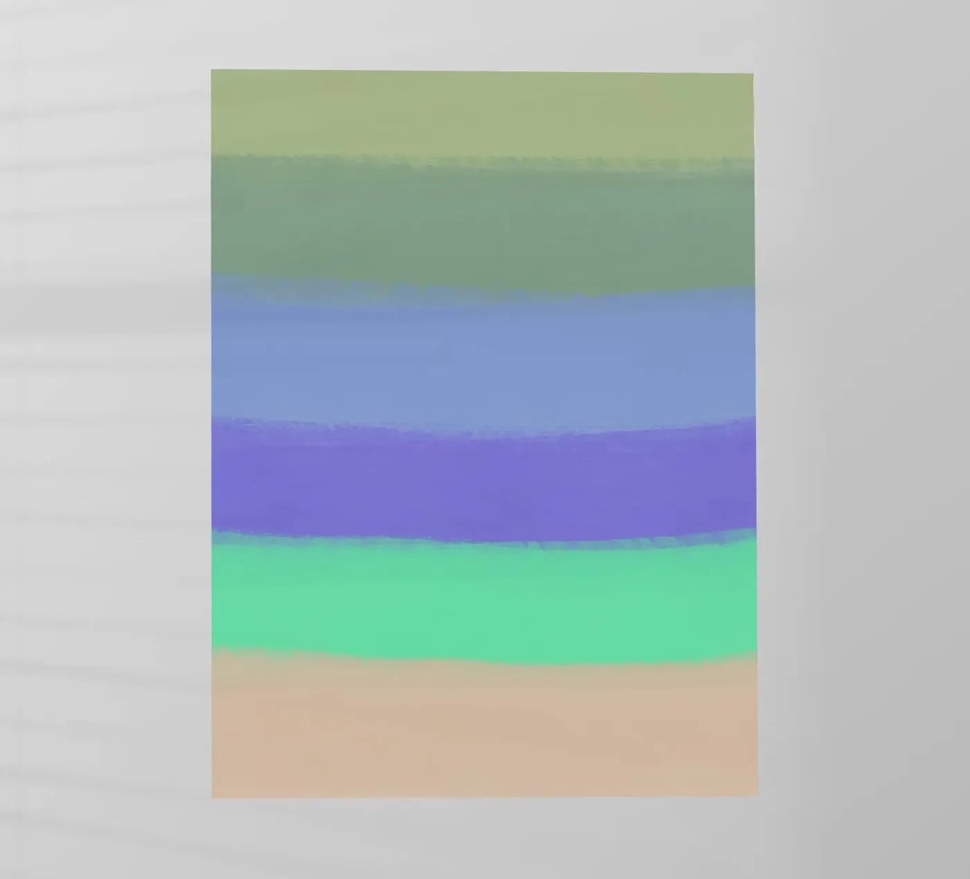 Gradiente di colore freddo pellicola backlit da Little Dean