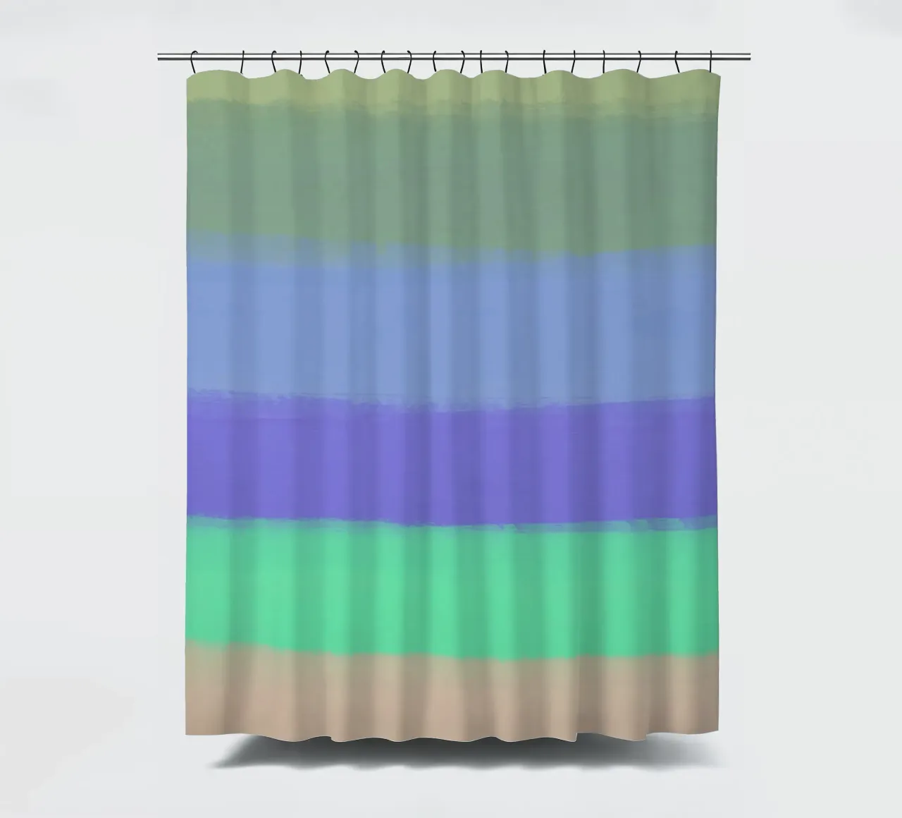Gradiente di colore freddo tenda da doccia da Little Dean