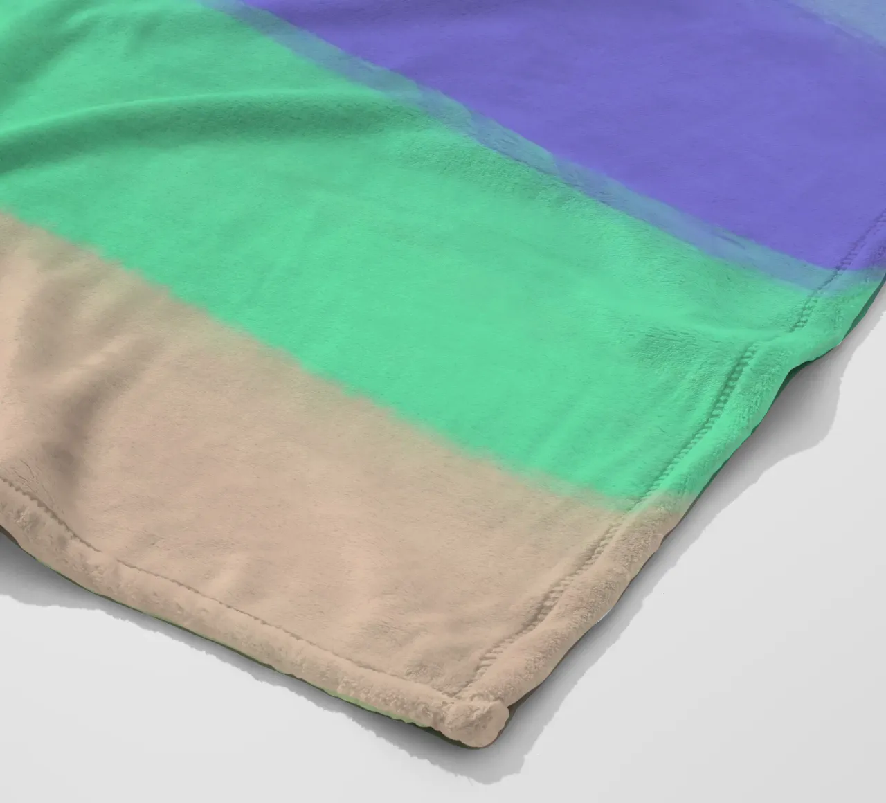 Gradiente di colore freddo coperta in pile da Little Dean