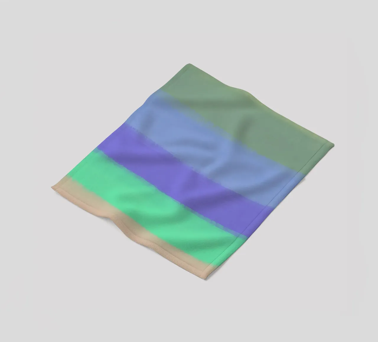 Gradiente di colore freddo coperta in pile da Little Dean