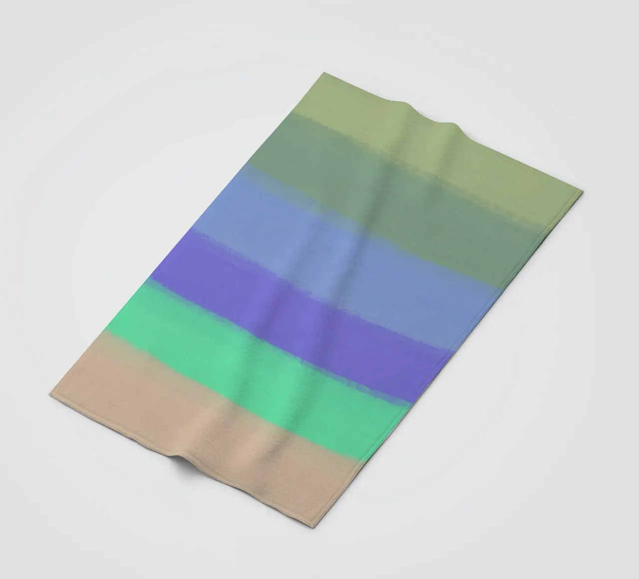 Gradiente di colore freddo coperta in pile da Little Dean