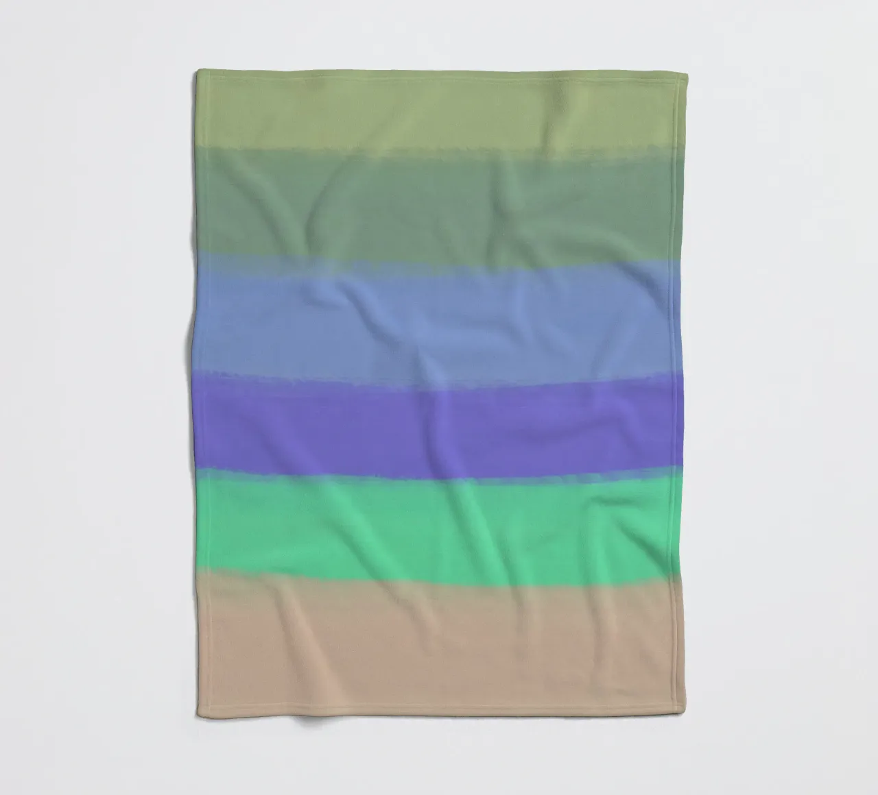 Gradiente di colore freddo coperta in pile da Little Dean