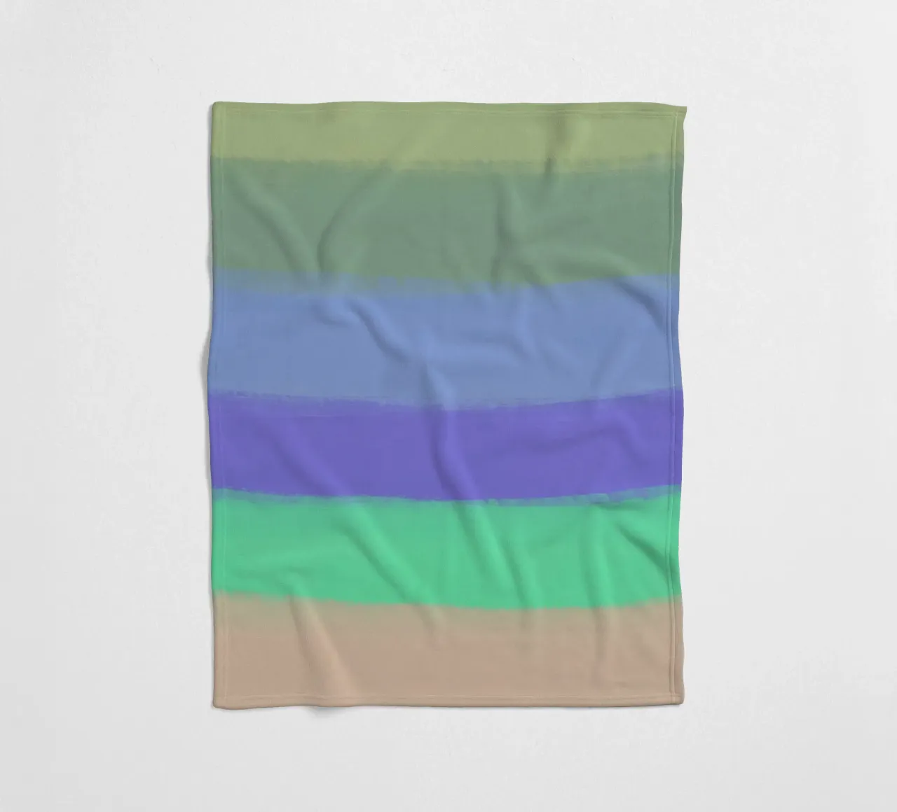 Gradiente di colore freddo coperta in pile da Little Dean