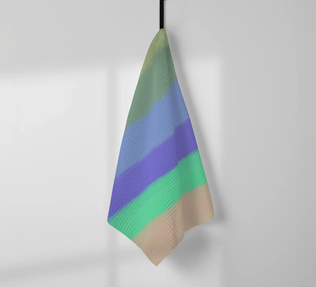 Gradiente di colore freddo canovaccio da cucina da Little Dean