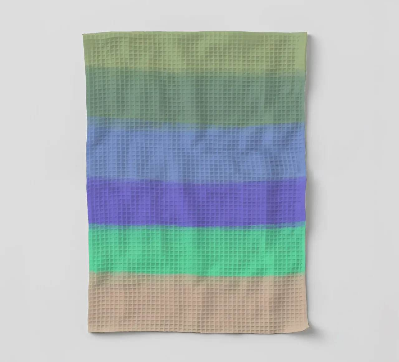 Gradiente di colore freddo canovaccio da cucina da Little Dean