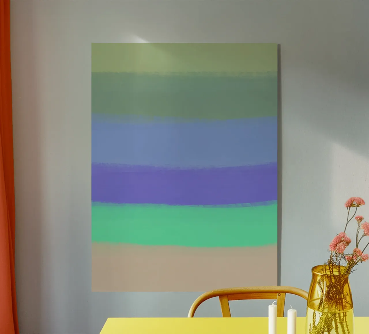 Gradiente di colore freddo plexiglass da Little Dean