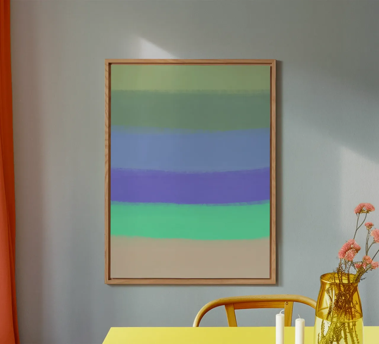 Gradiente di colore freddo alluminio dibond da Little Dean