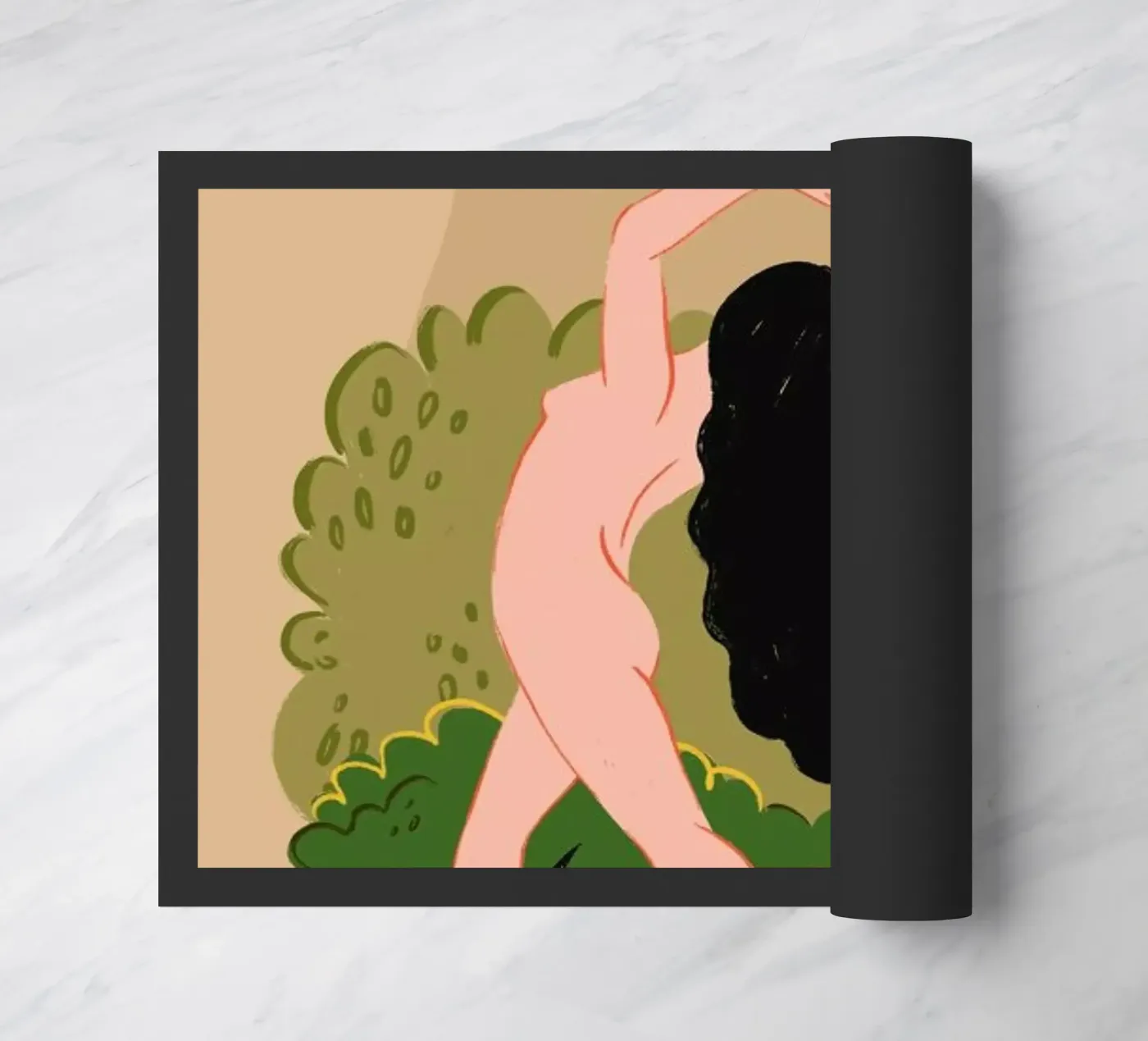 Dark Moon Dancing deurmat van Studio One