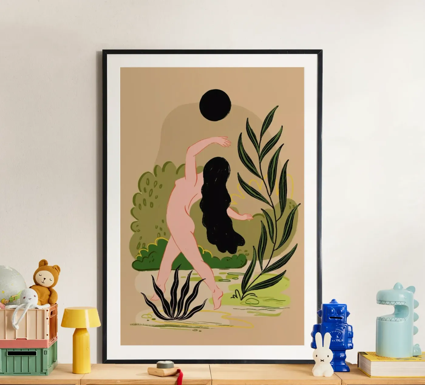 Dark Moon Dancing poster van Studio One