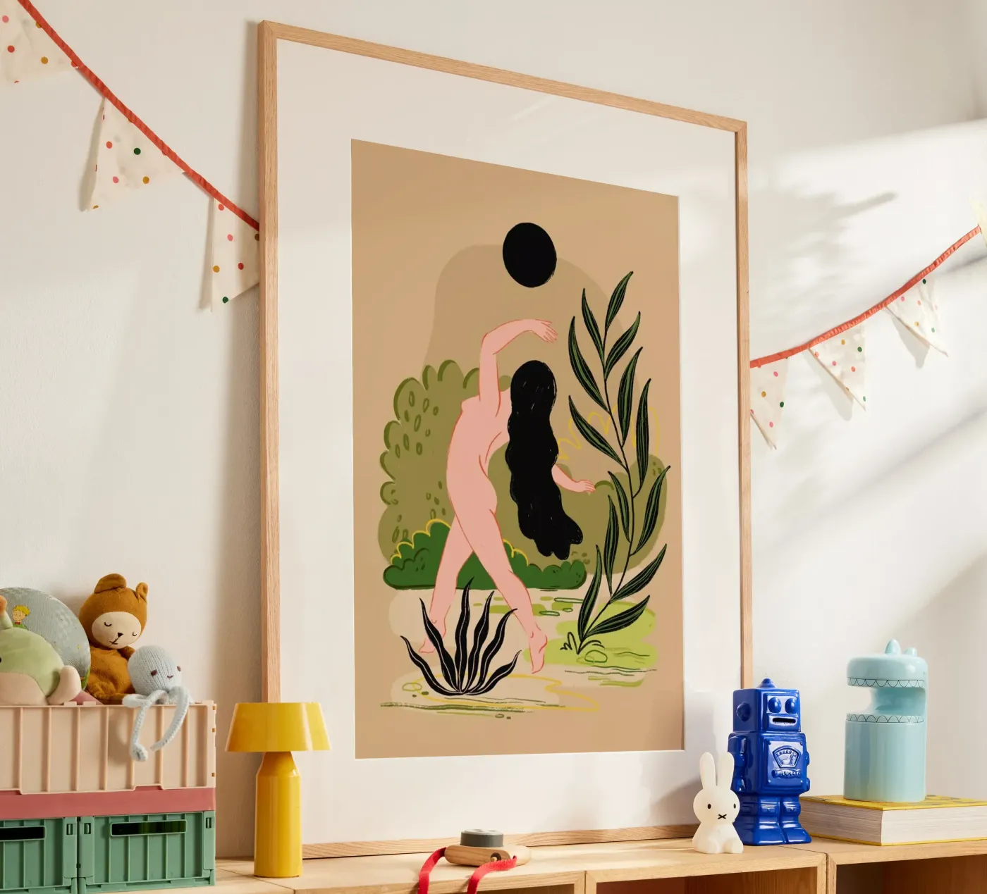 Dark Moon Dancing poster van Studio One