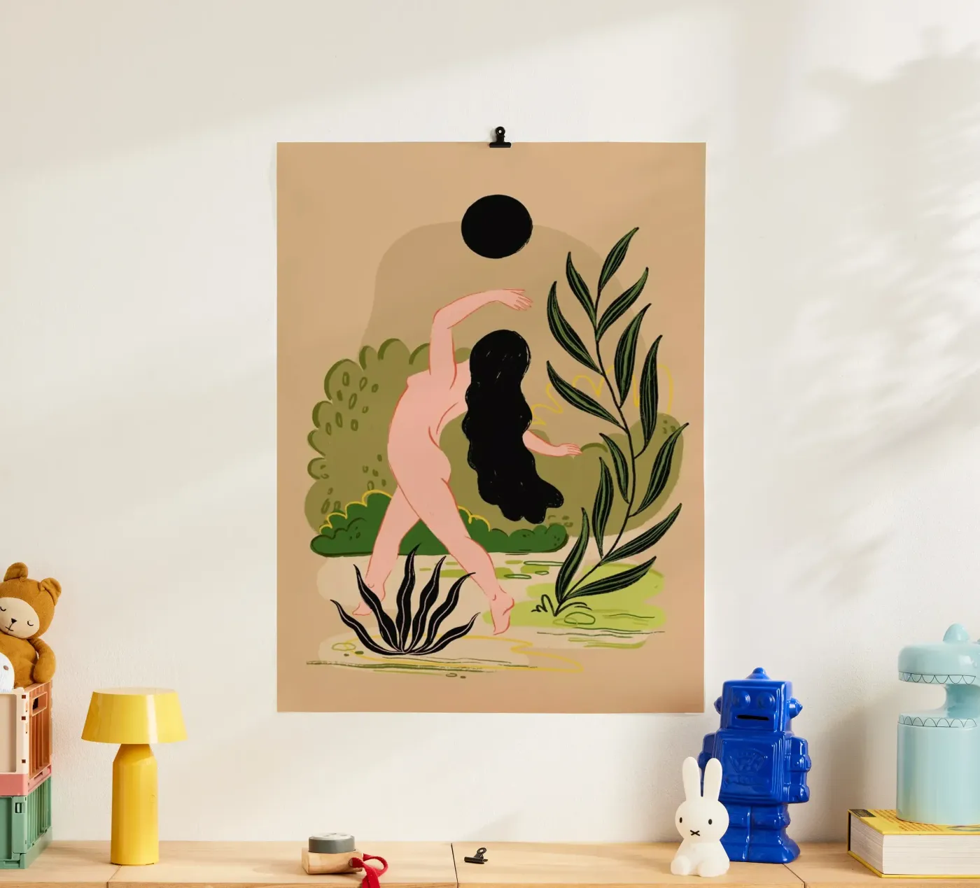 Dark Moon Dancing poster van Studio One