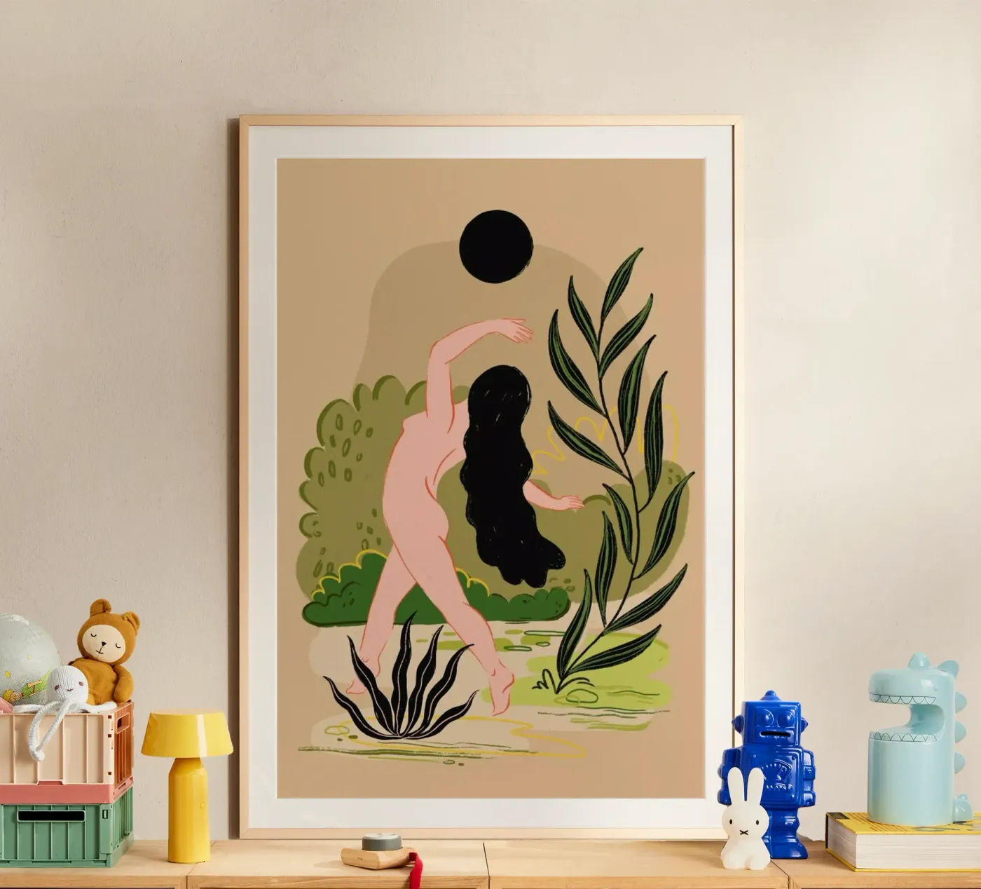 Dark Moon Dancing poster by Studio One