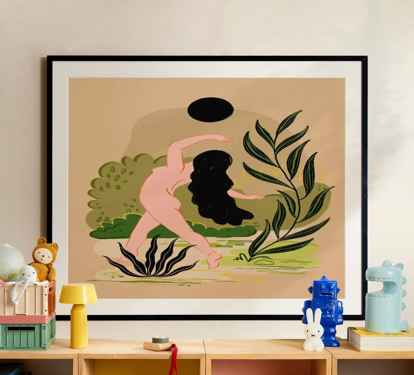 Dark Moon Dancing poster van Studio One