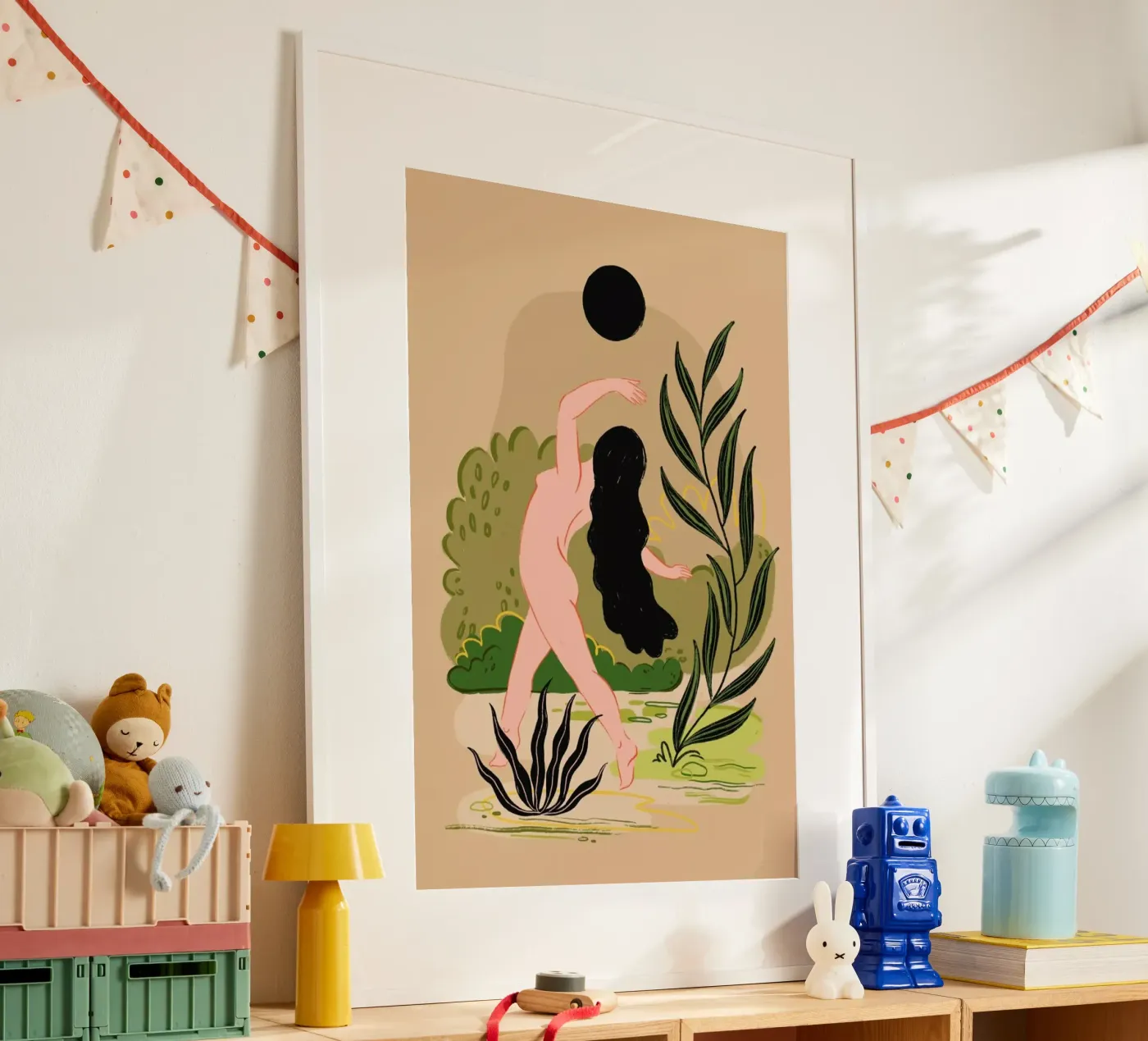 Dark Moon Dancing poster van Studio One