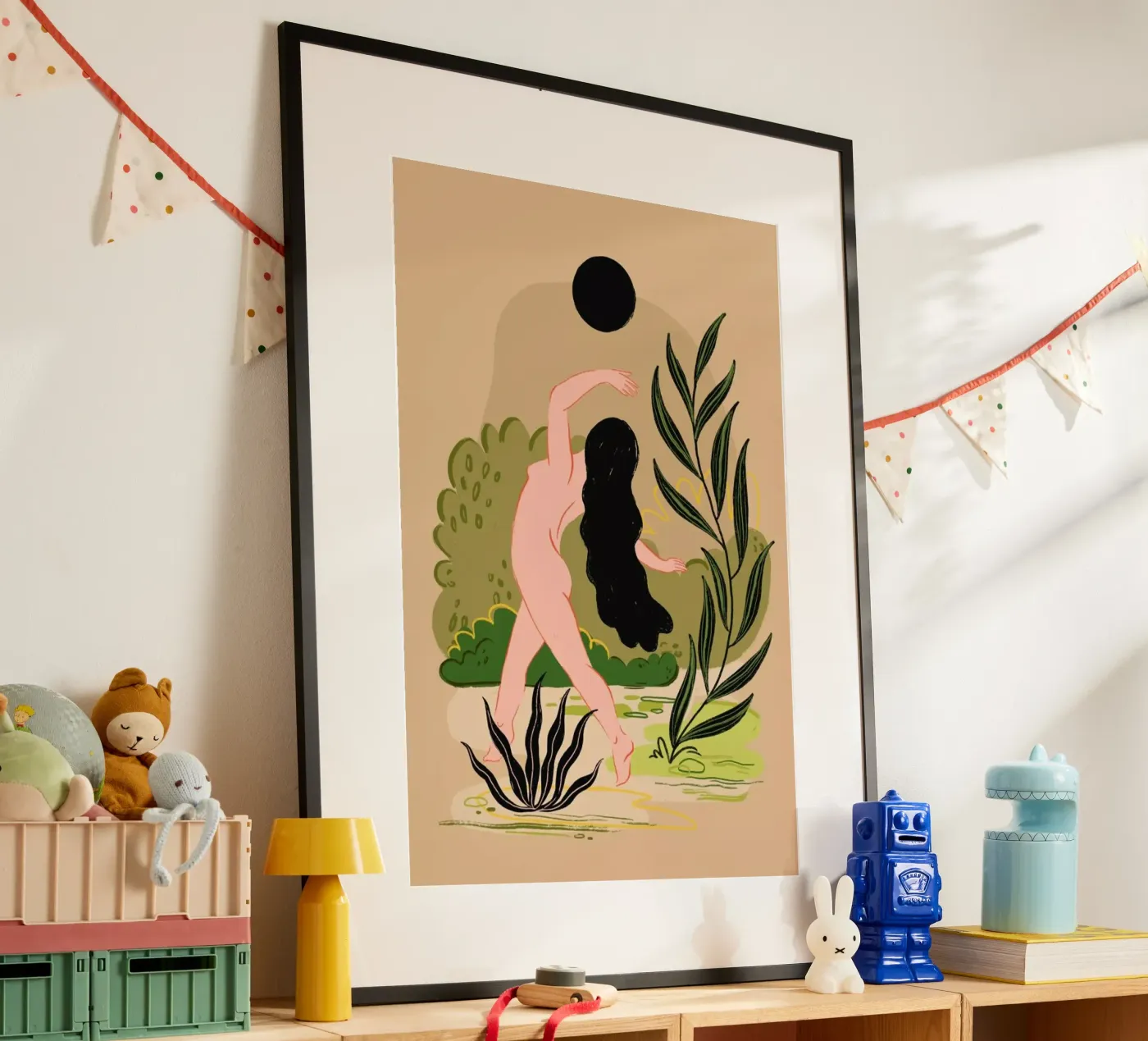 Dark Moon Dancing poster van Studio One