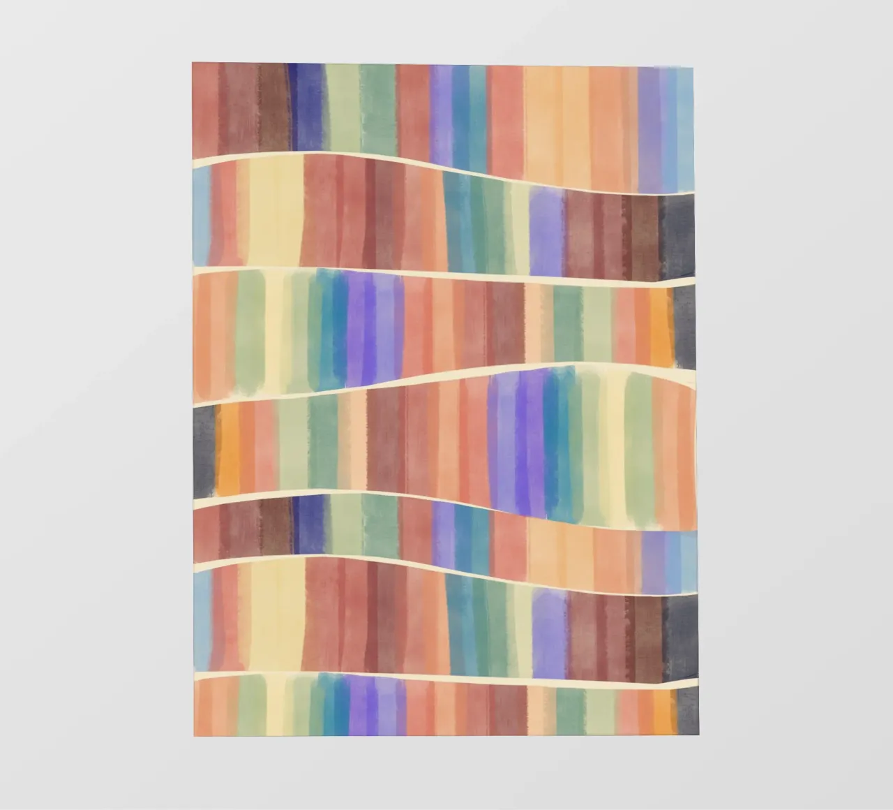 Piastrelle multicolore telo in pvc da Little Dean