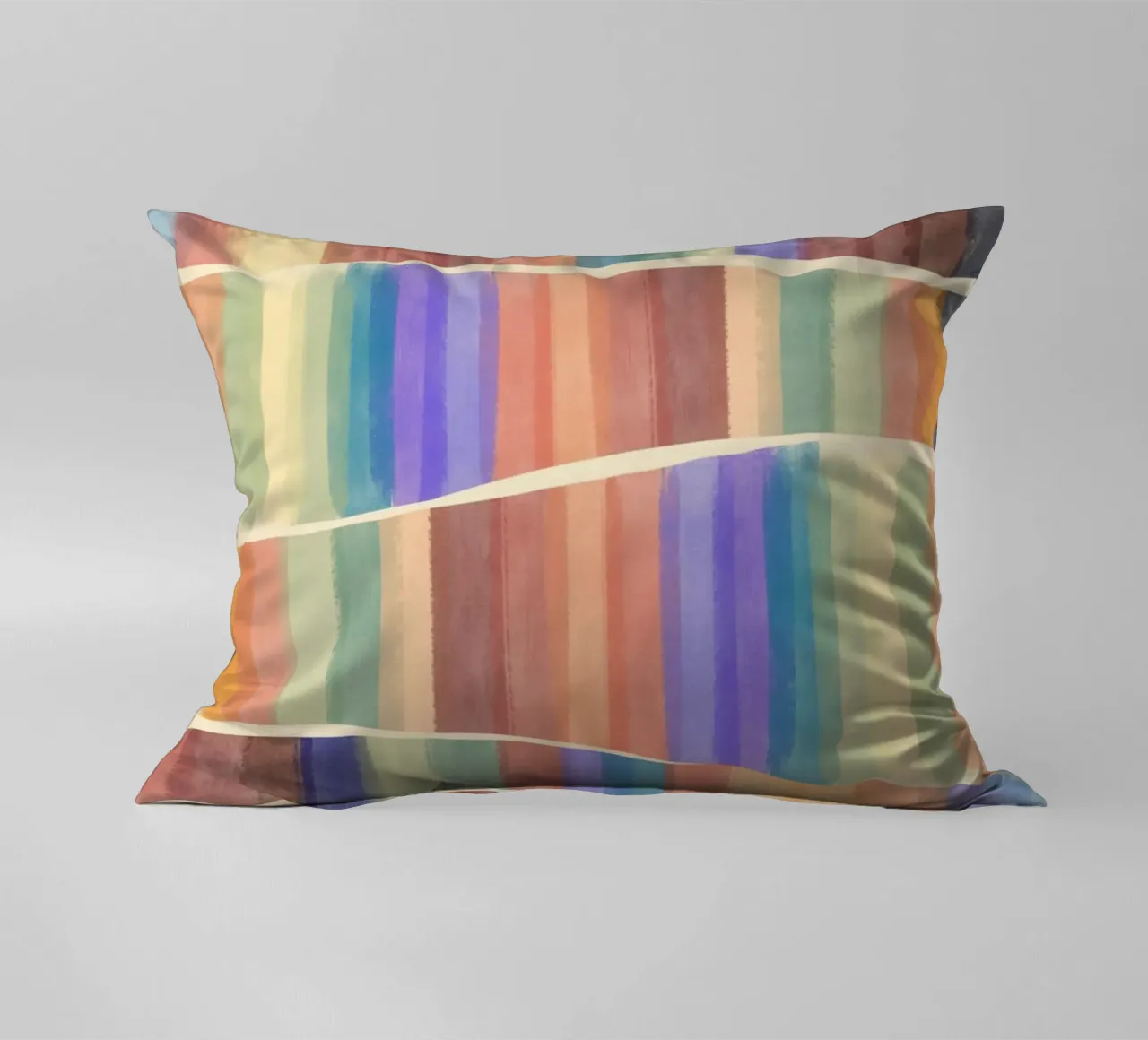Piastrelle multicolore cuscino da Little Dean