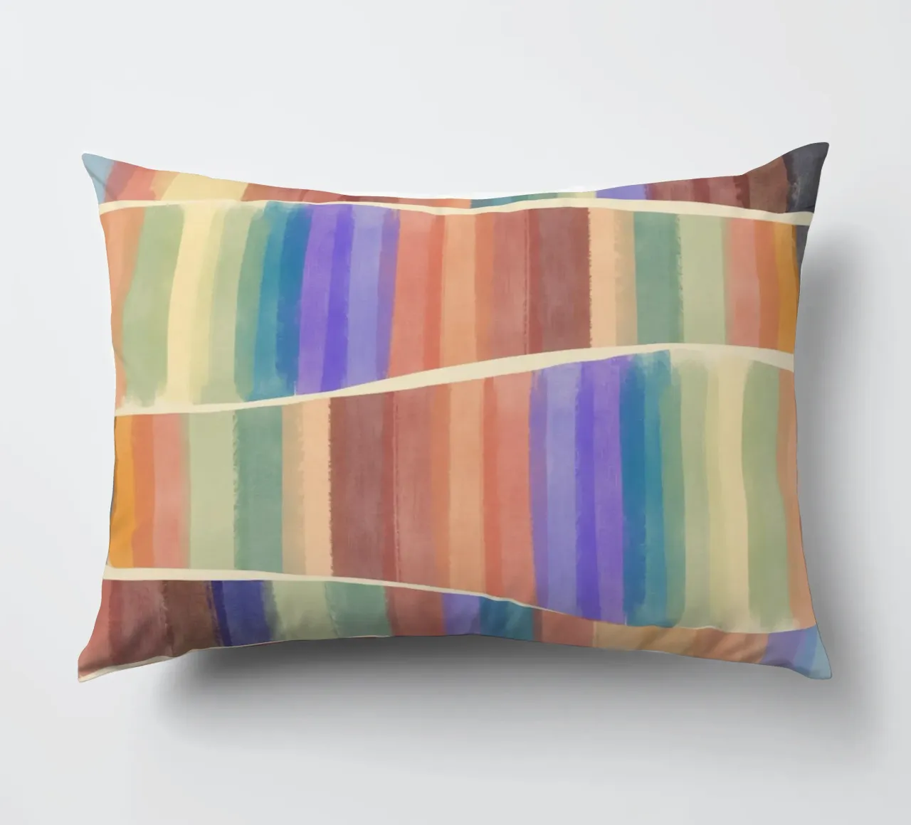 Piastrelle multicolore cuscino da Little Dean