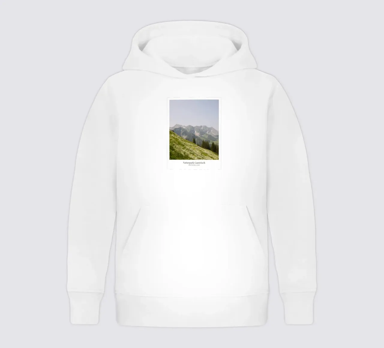 Gantrisch III: Switzerland felpa bambino con cappuccio da FujiFrames