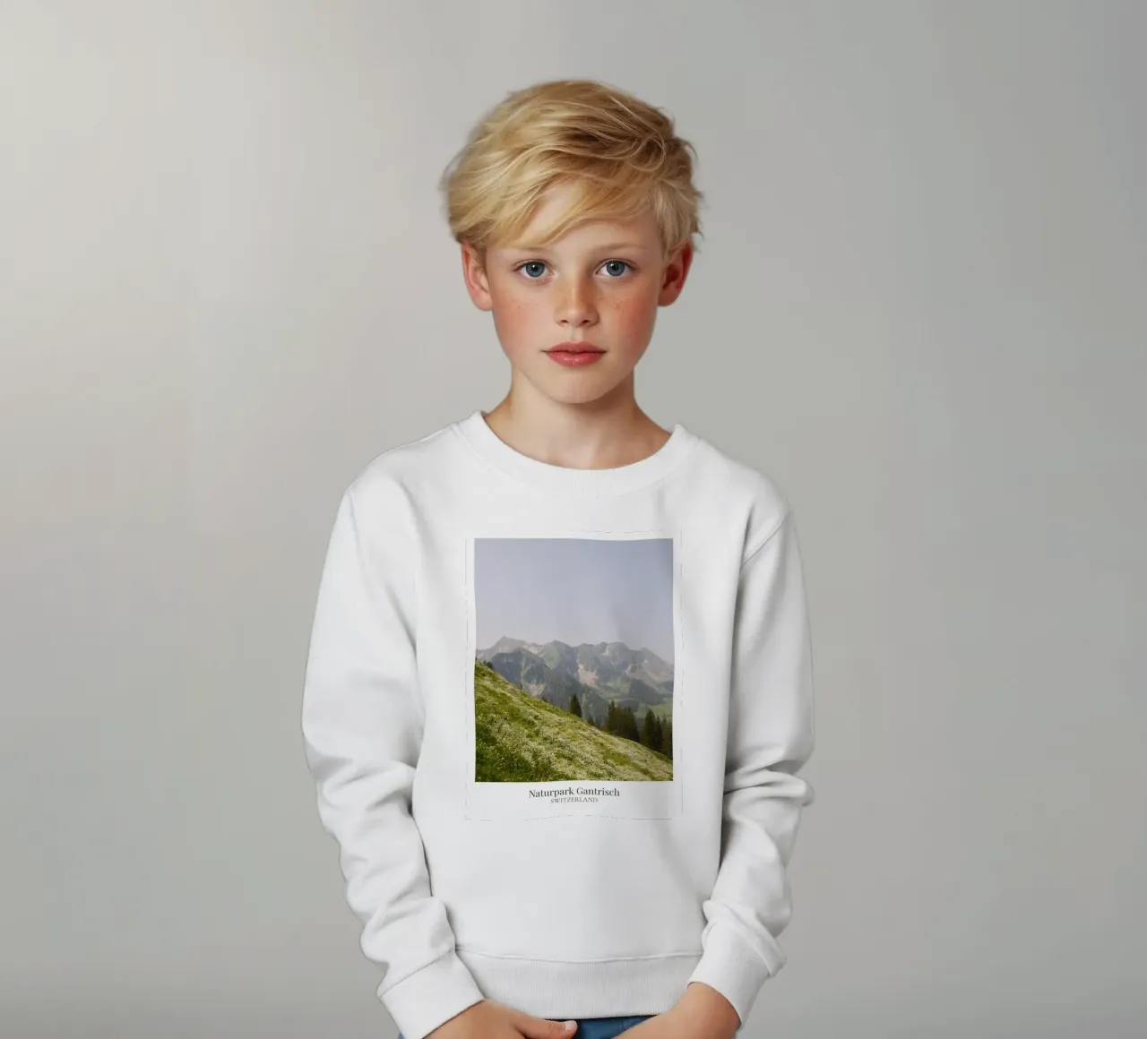Gantrisch III: Switzerland felpa bambino da FujiFrames