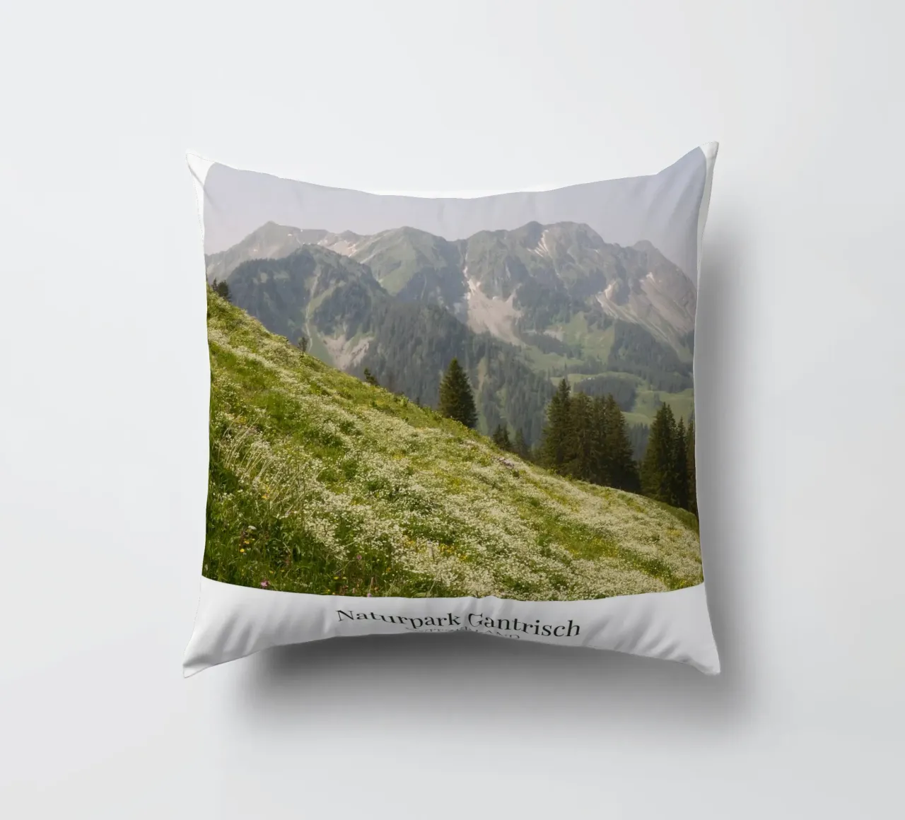 Gantrisch III: Switzerland cuscino da FujiFrames