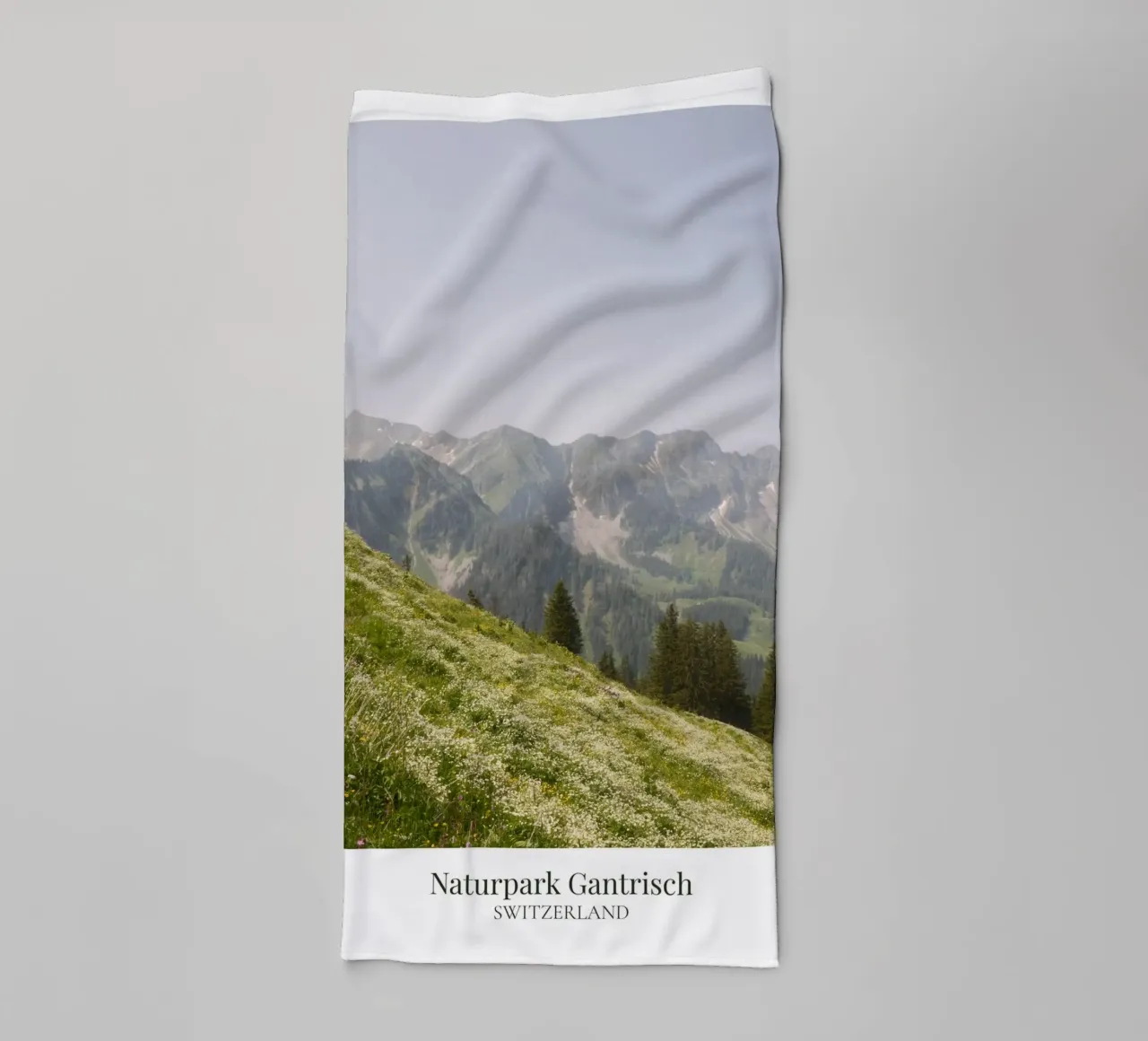 Gantrisch III: Switzerland asciugamano da bagno da FujiFrames