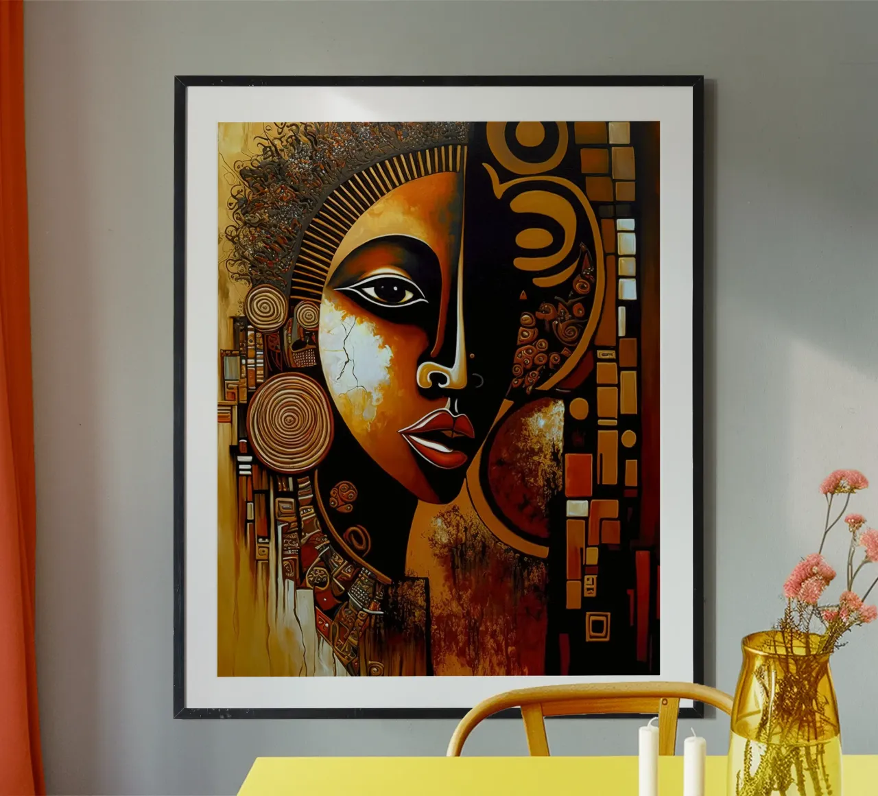 Arte da parete di Imagine poster con telaio in legno da Imagine
