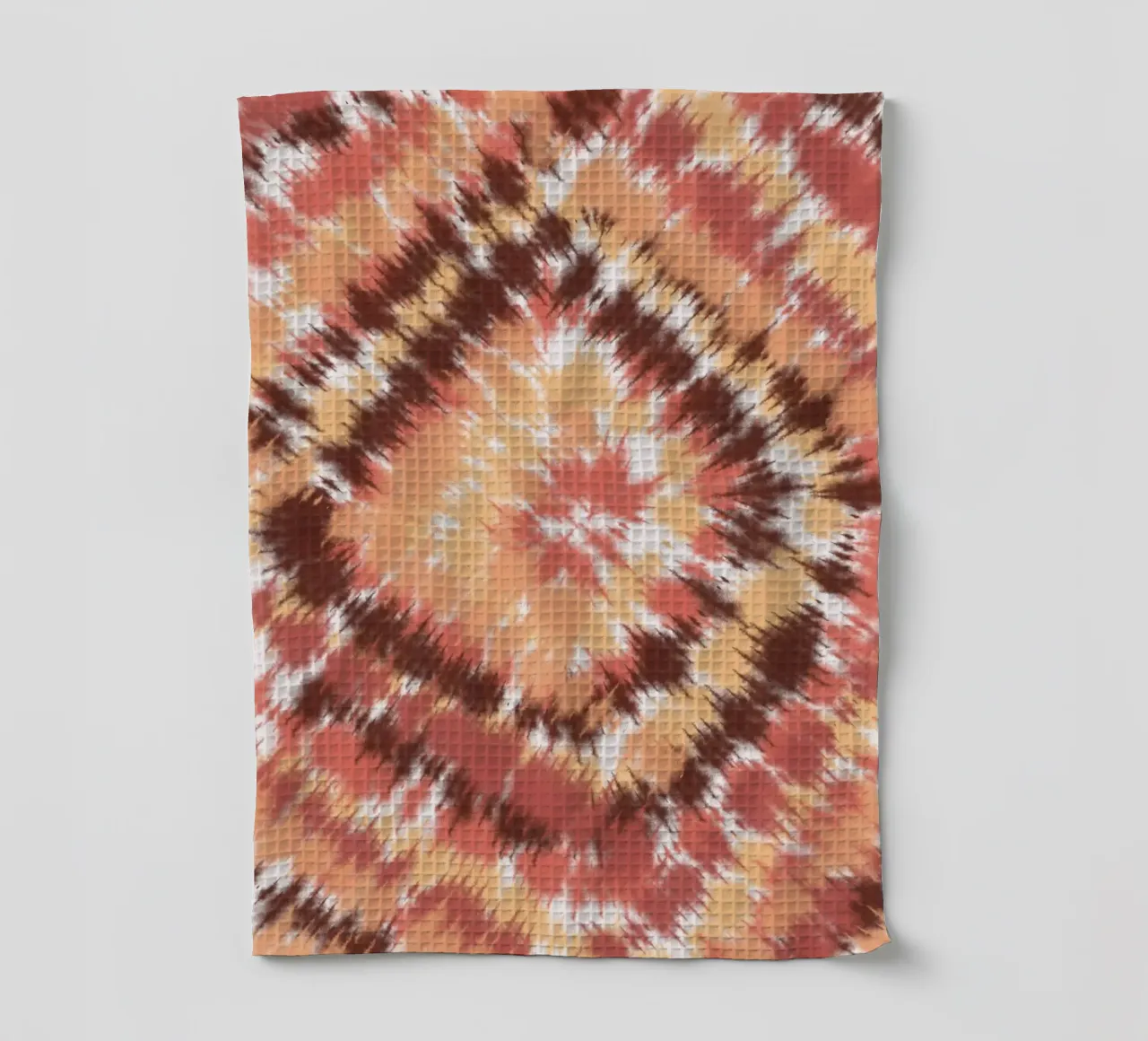 Tie dye in colore autunnale canovaccio da cucina da Little Dean