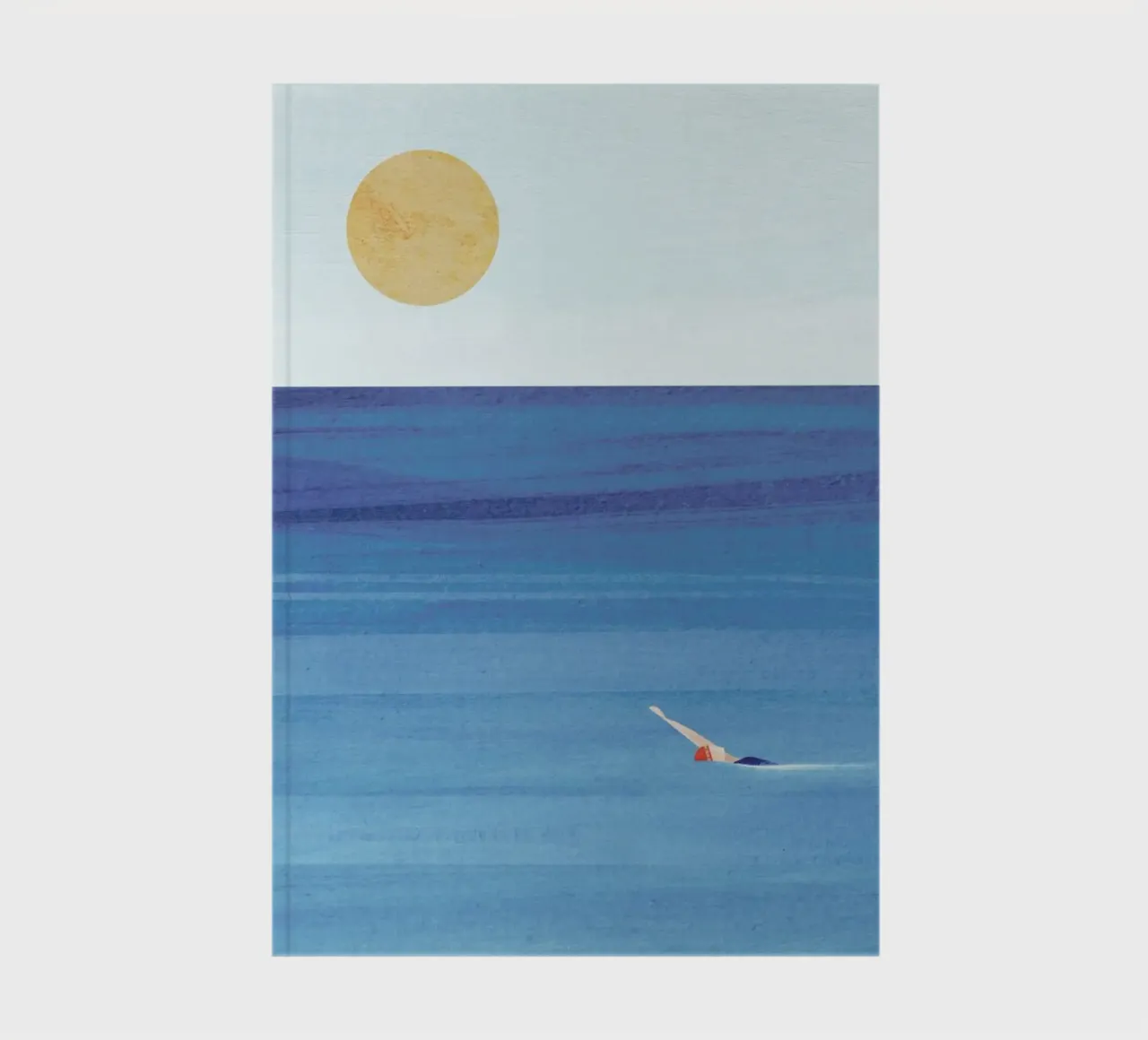Sunset Swim notebook by Henry Rivers