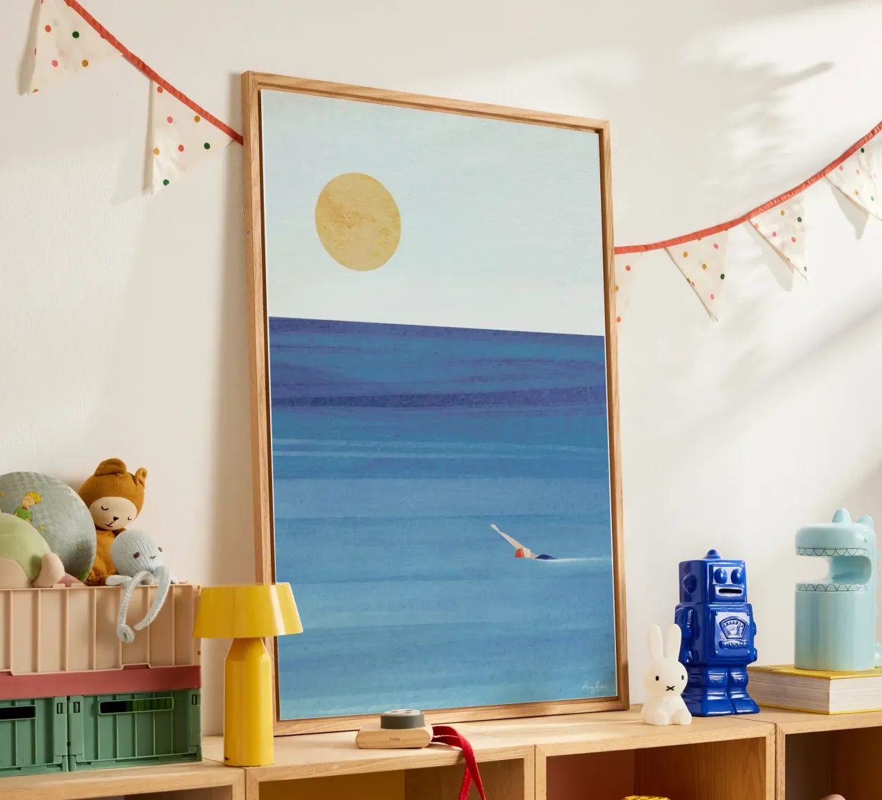 Sunset Swim plexiglass da Henry Rivers