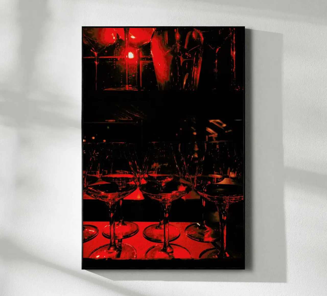 Red Glasses plexiglass da Sebastian Hilgetag