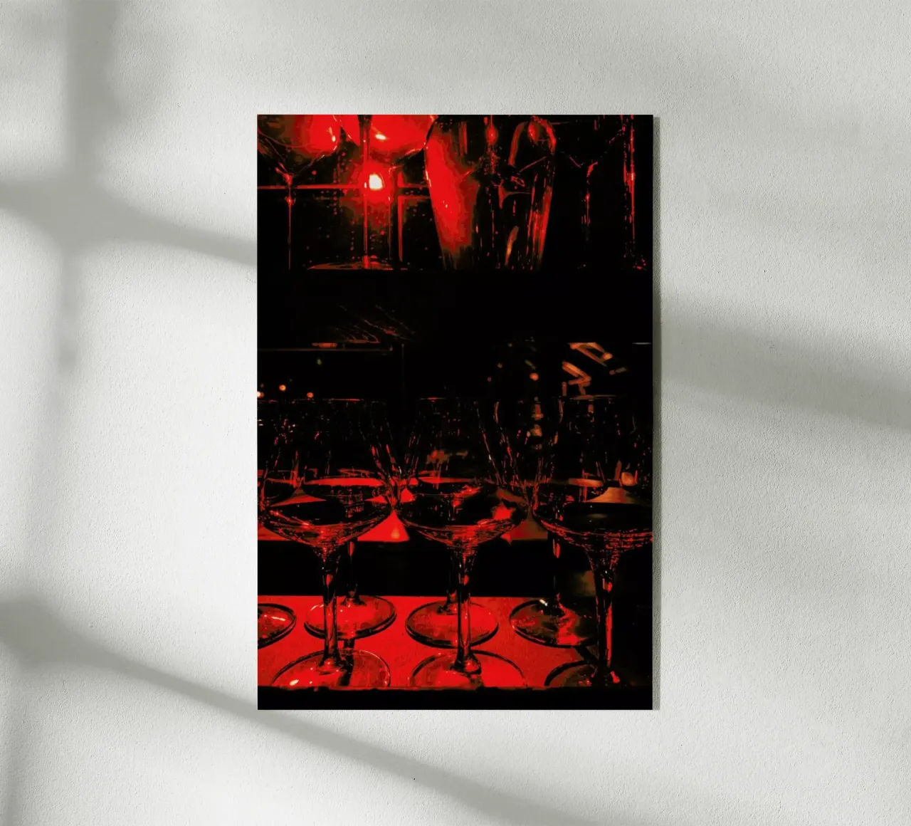 Red Glasses plexiglass da Sebastian Hilgetag