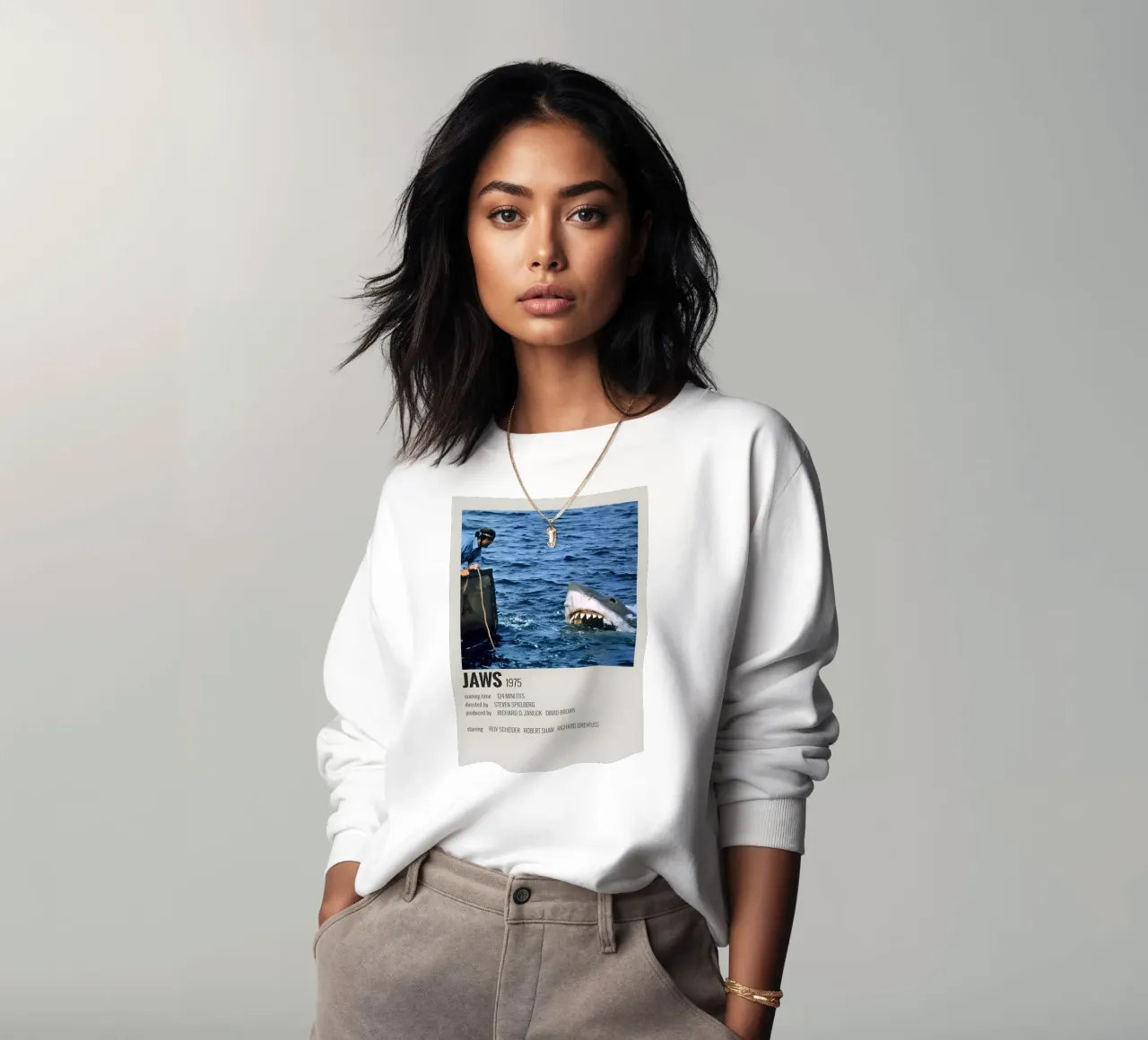 JAWS 1975 felpa da MVFminimalist