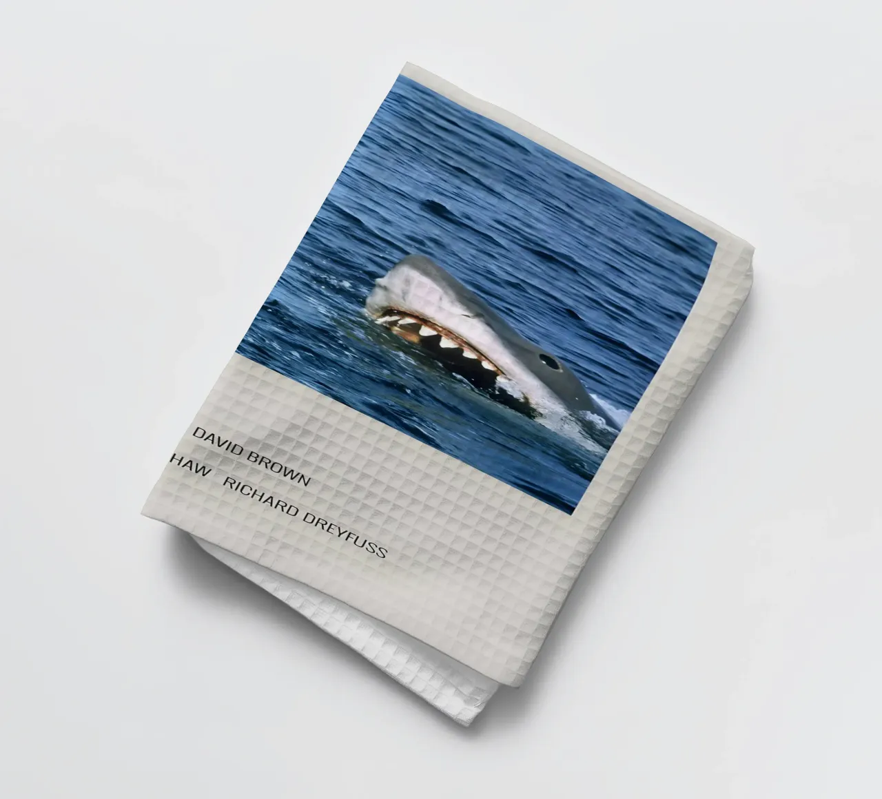 JAWS 1975 Geschirrtuch von MVFminimalist