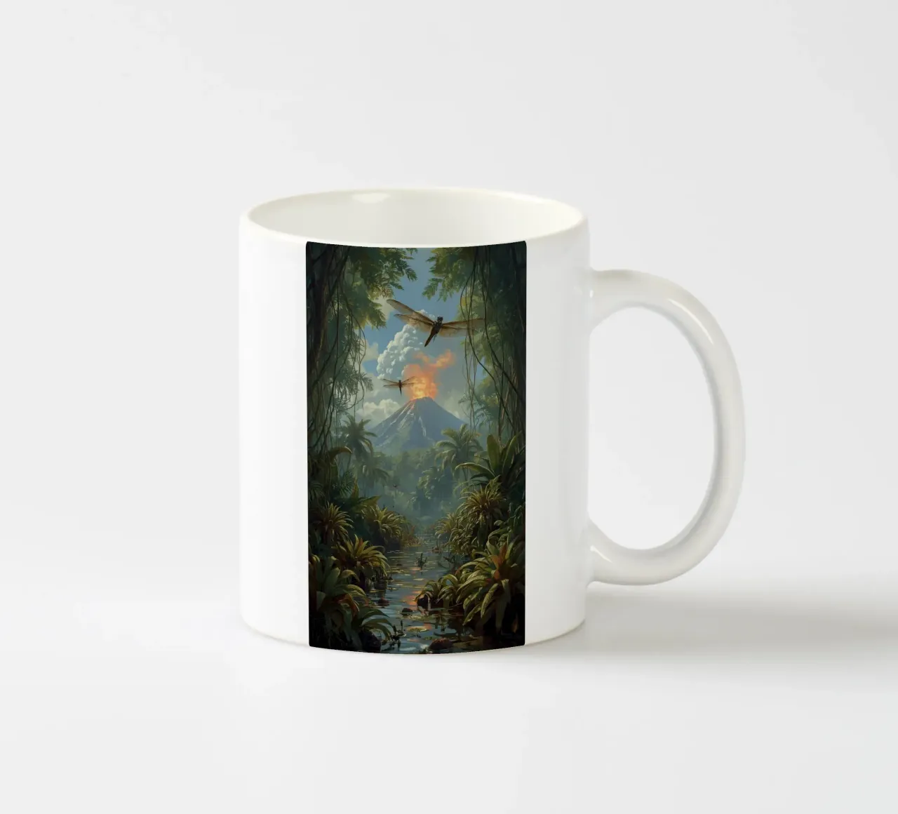 fantastico magico mondo preistorico tazza in ceramica da van hellen