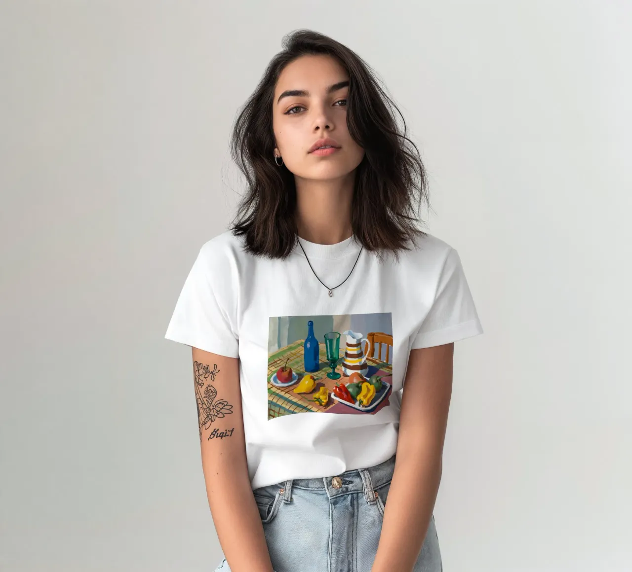 Tavolo da raccolto rustico t-shirt da Dawn Light
