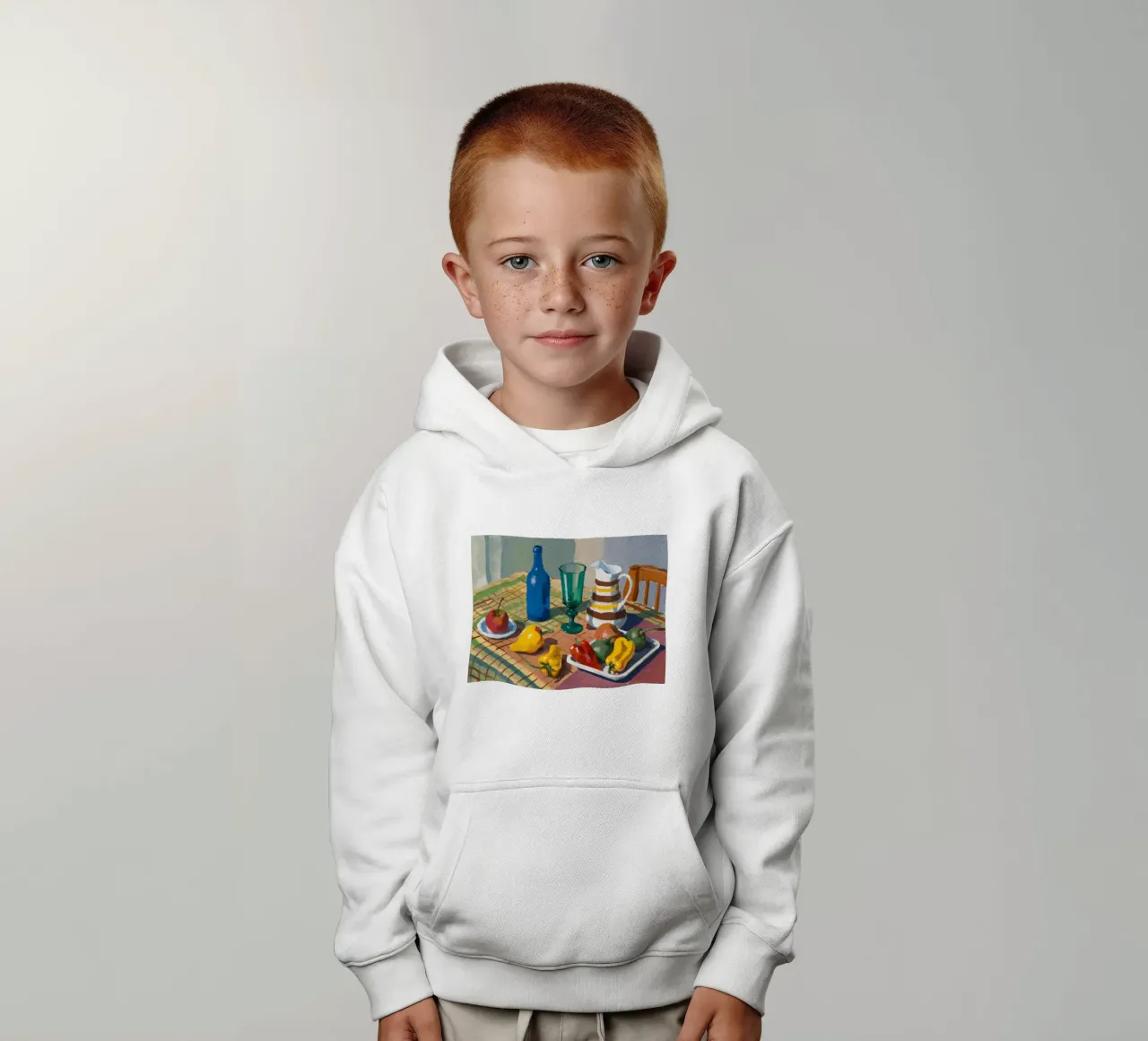 Tavolo da raccolto rustico felpa bambino con cappuccio da Dawn Light