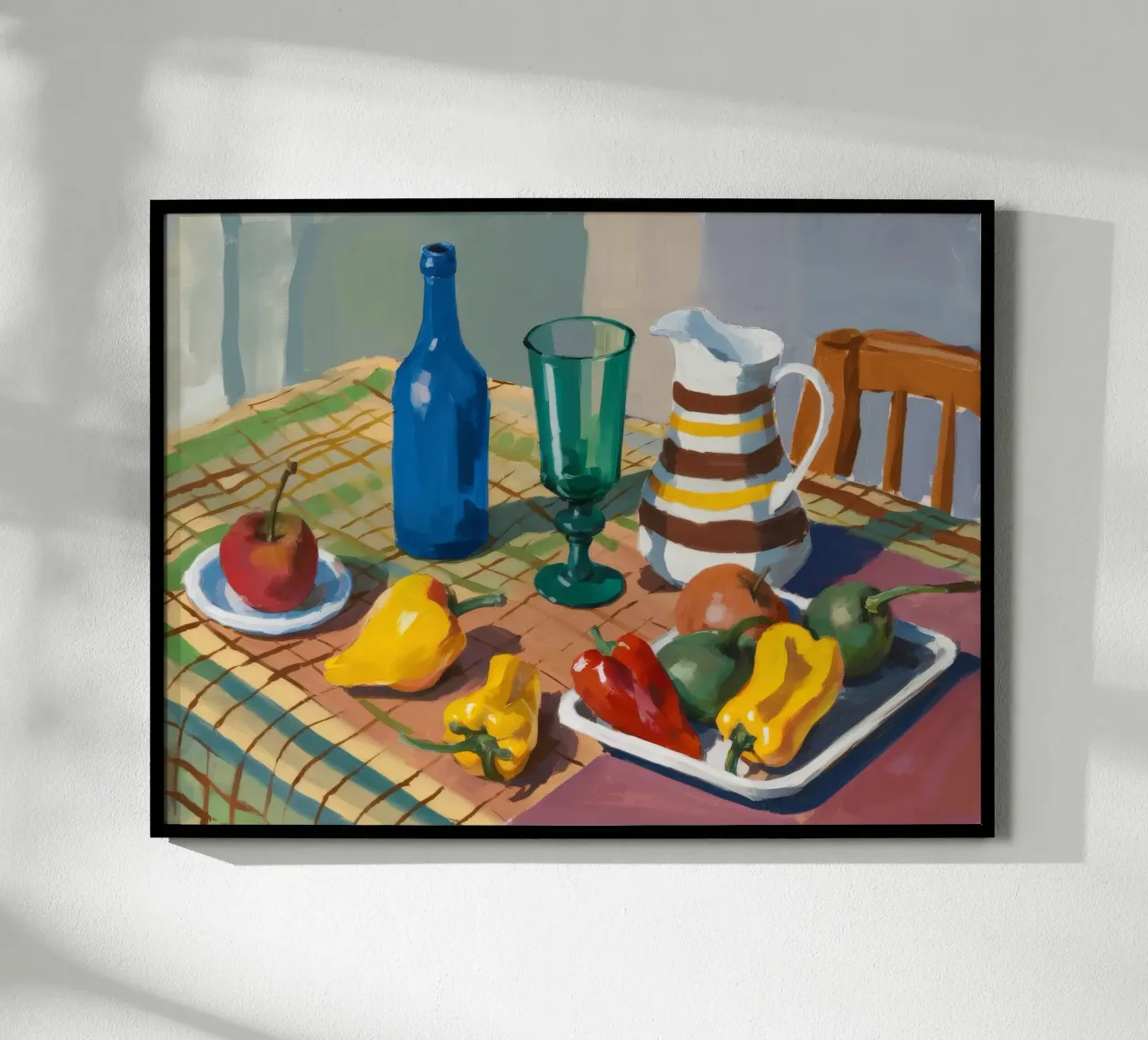 Rustic Harvest Table poster by Dawn Light