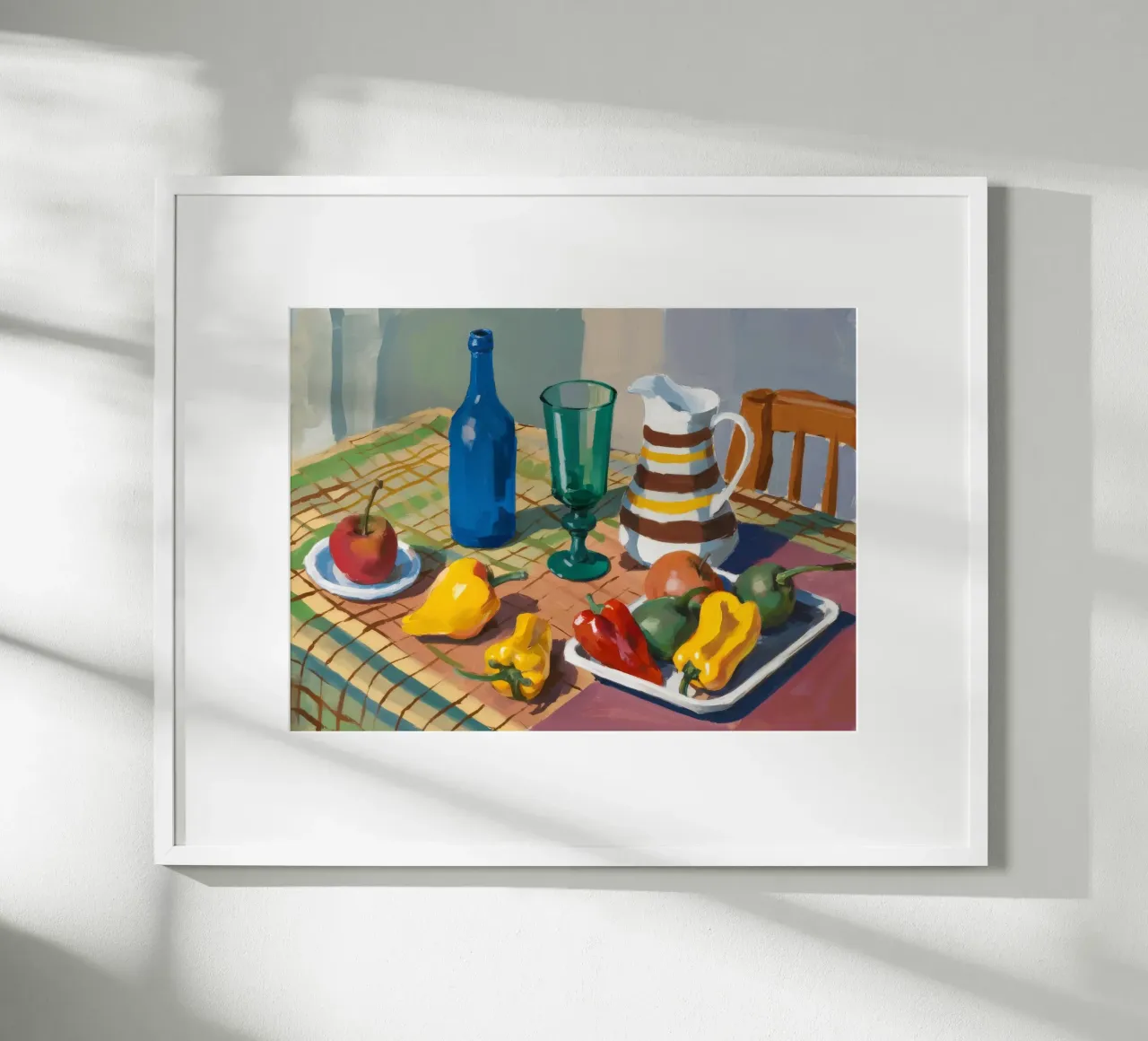 Rustic Harvest Table poster by Dawn Light