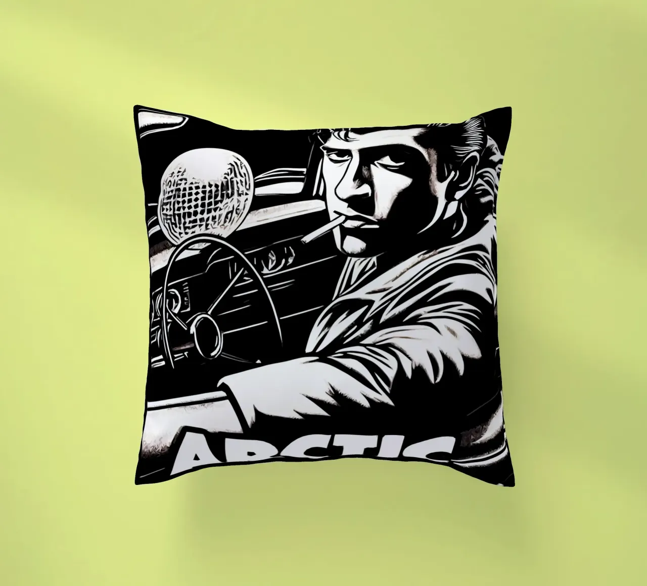 Arctic Monkeys alex turner kunst kussen van music soul