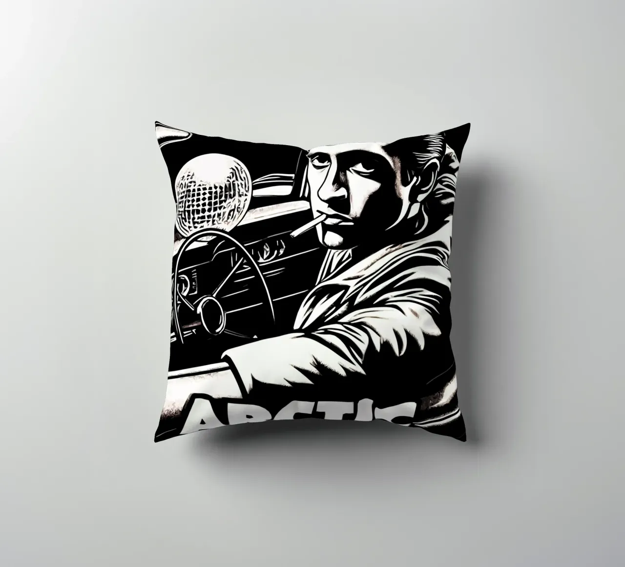 Arctic Monkeys alex turner kunst kussen van music soul