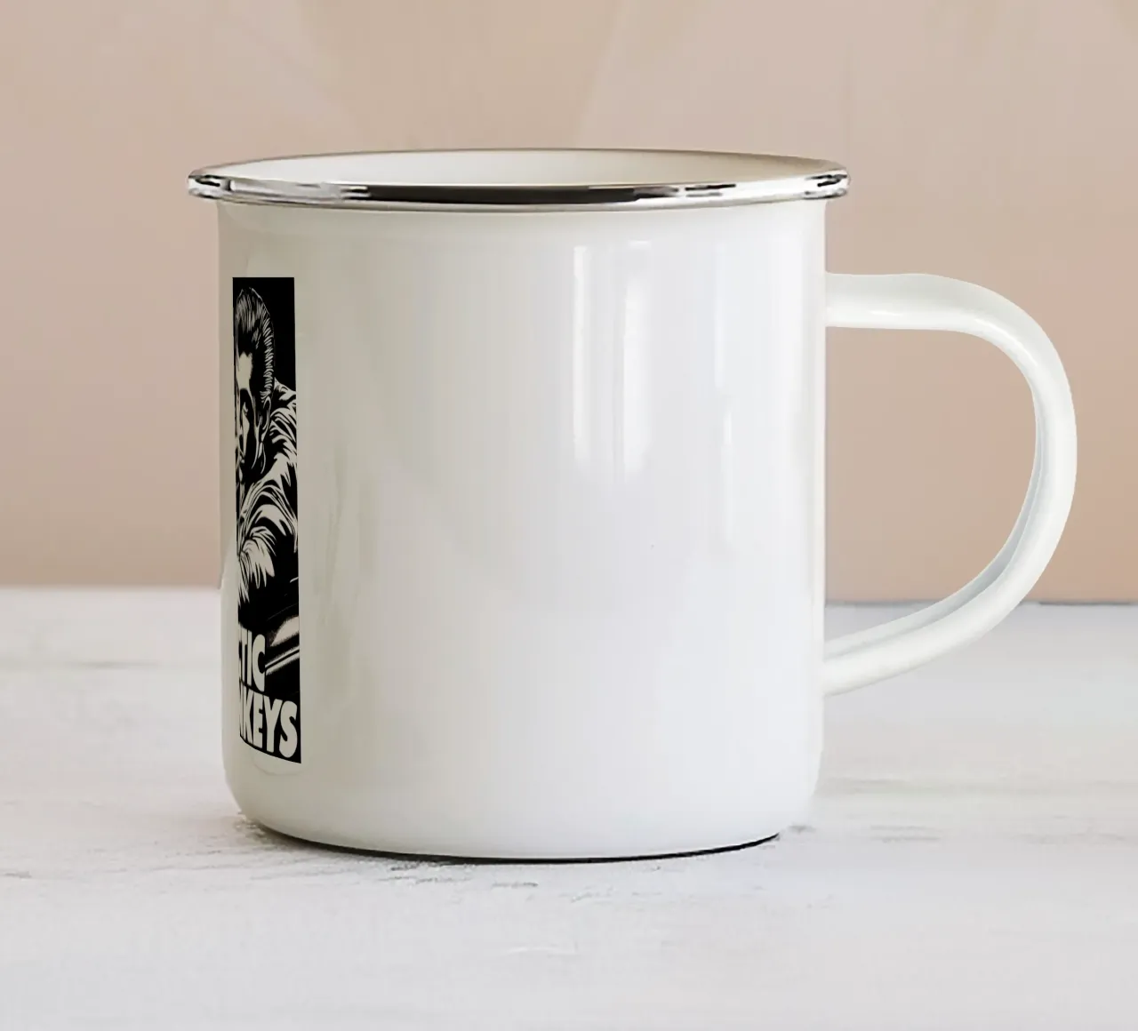 Arctic Monkeys alex turner Arte taza de esmalte de music soul