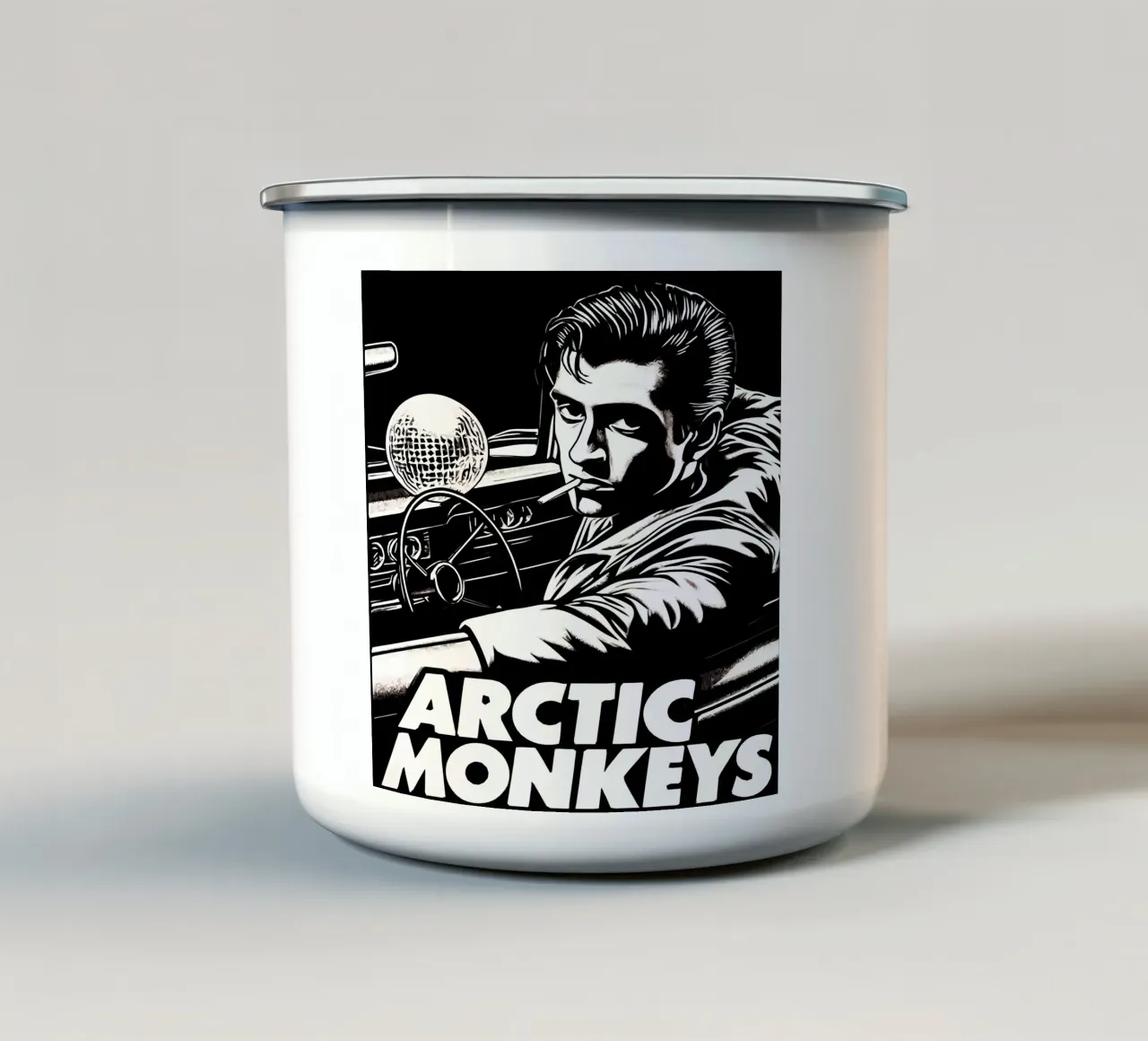Arctic Monkeys alex turner Arte tazza in smalto da music soul