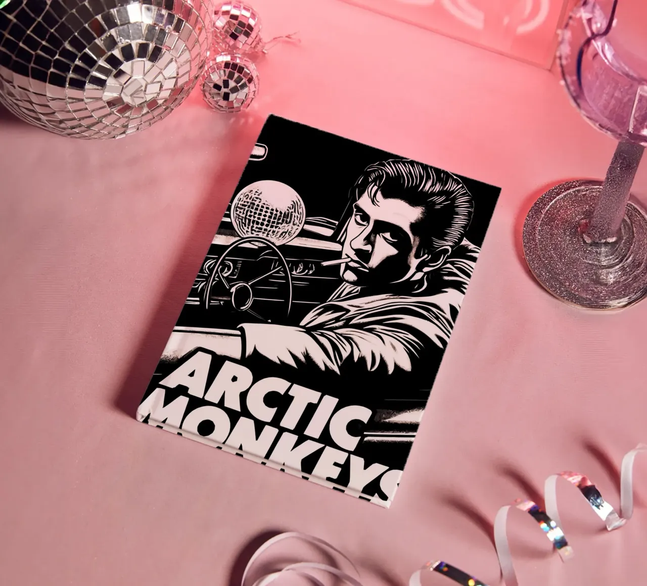 Arctic Monkeys alex turner Art notebook by music soul